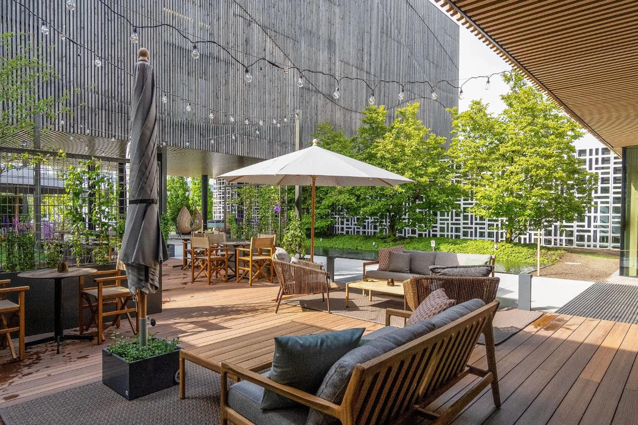 Garden in Revier Hotel Säntispark