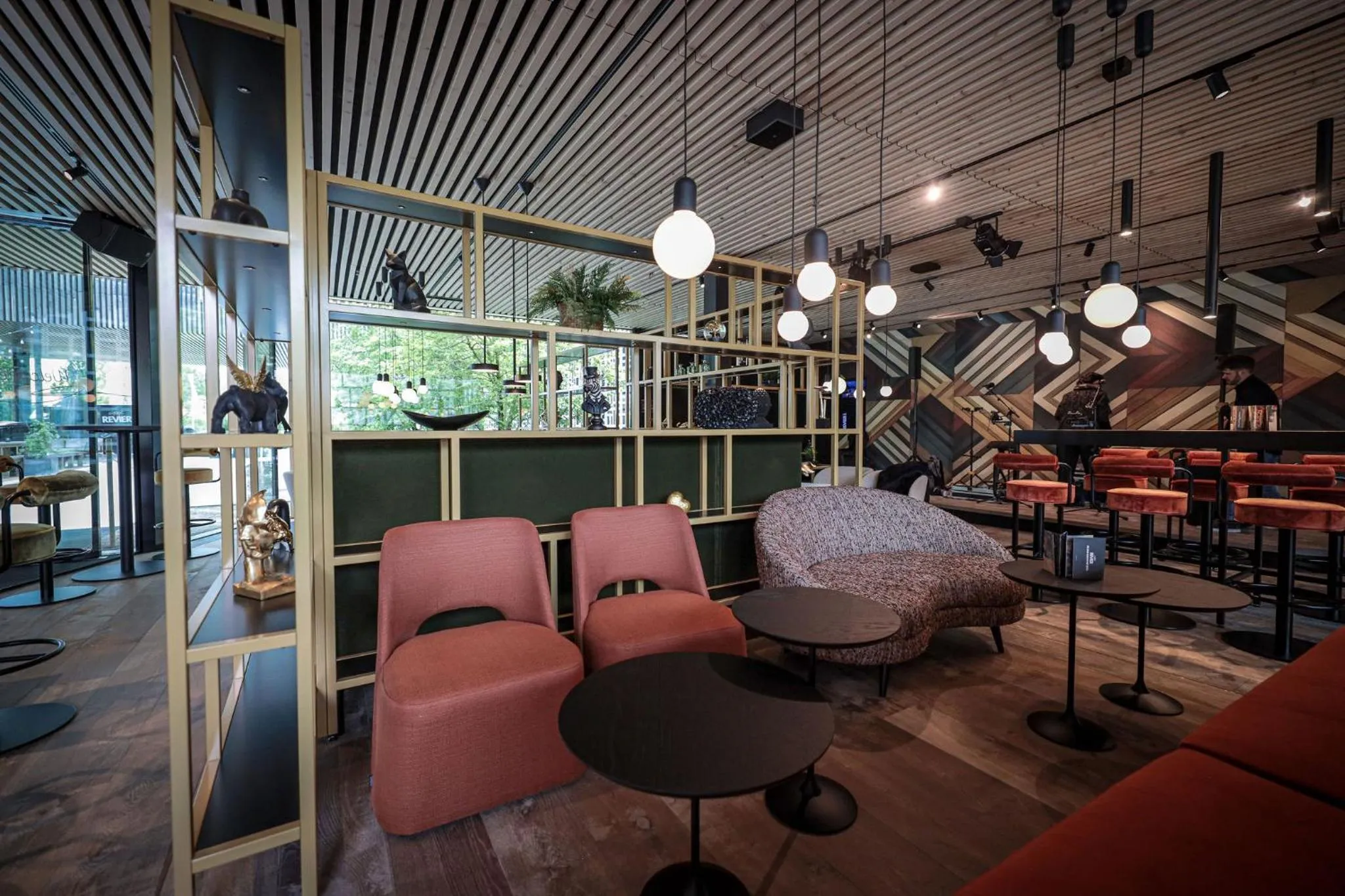 Lounge or bar in Revier Hotel Säntispark