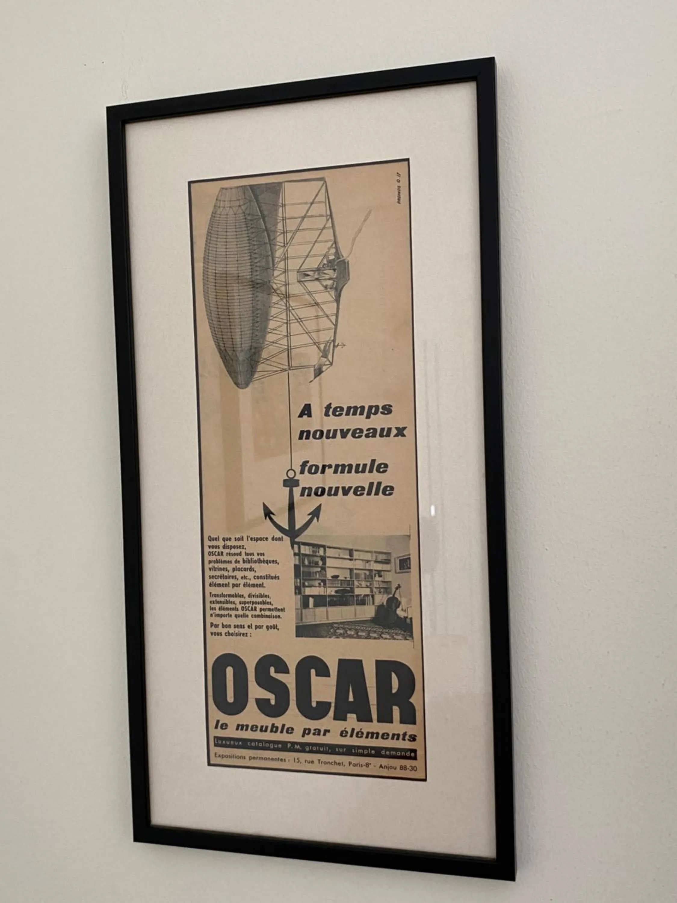 Decorative detail in Oscar Hôtel Le Havre Centre