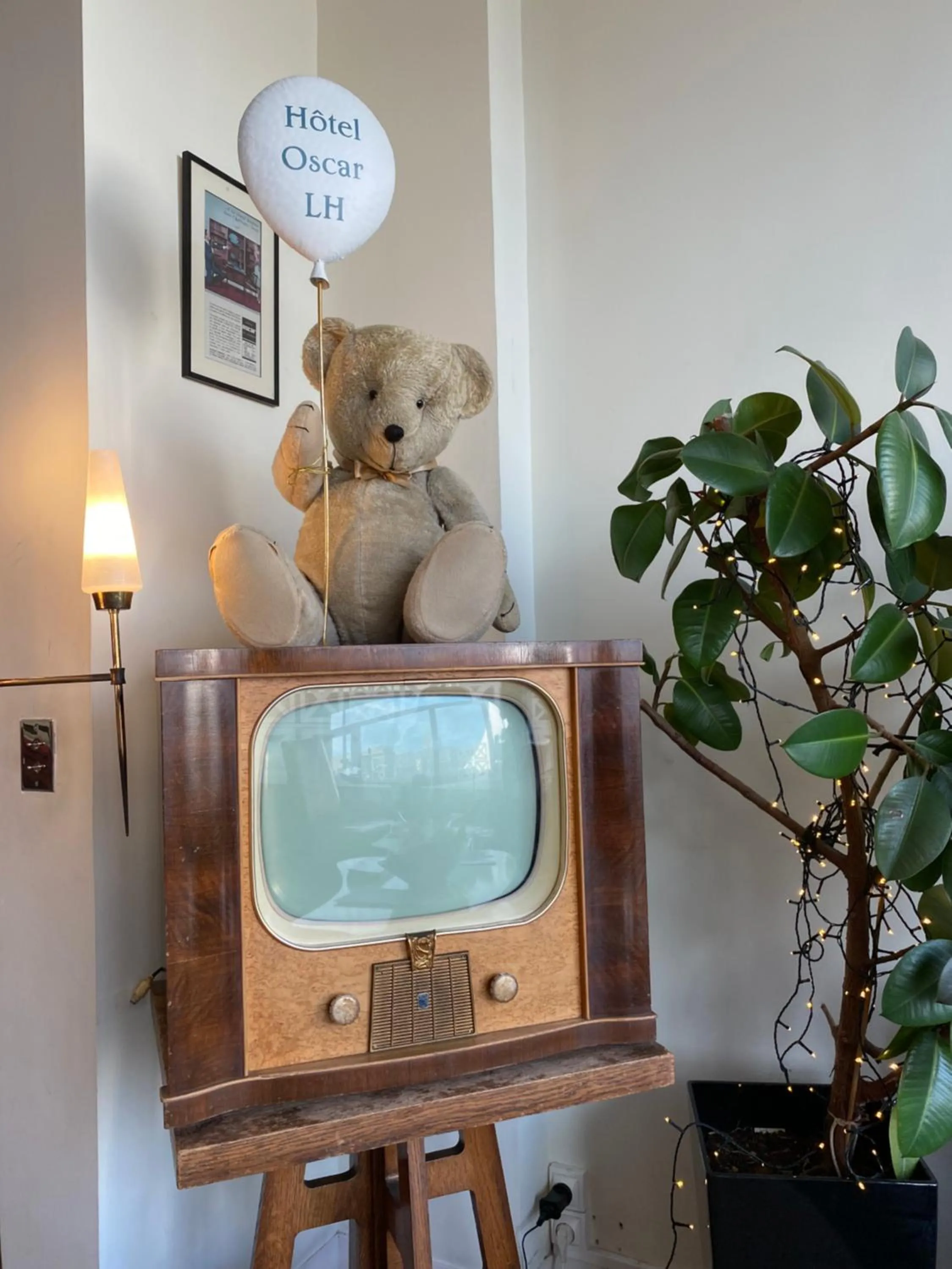 Decorative detail in Oscar Hôtel Le Havre Centre