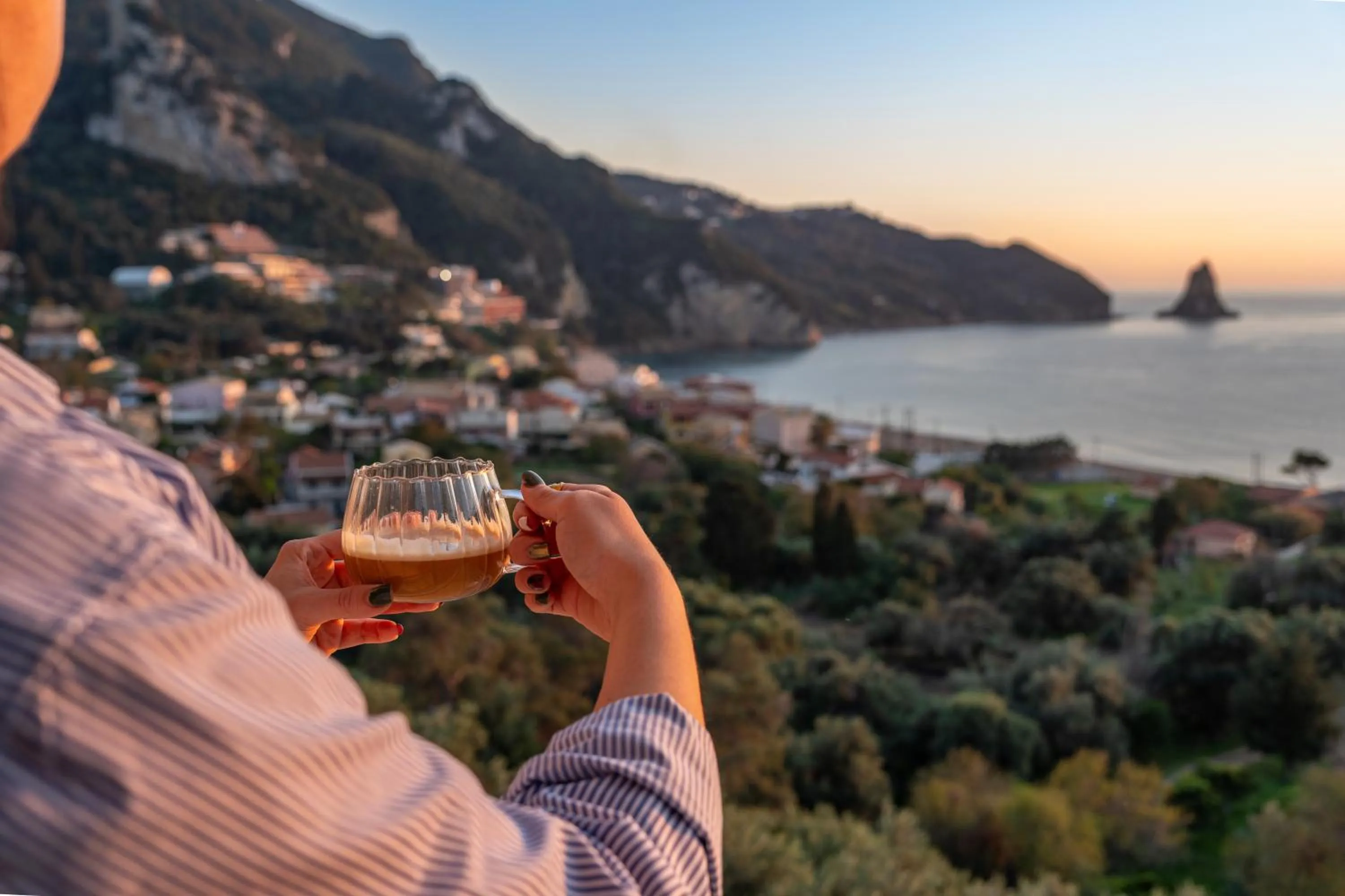Coffee/tea facilities in Lido Paradise Apartments Corfu