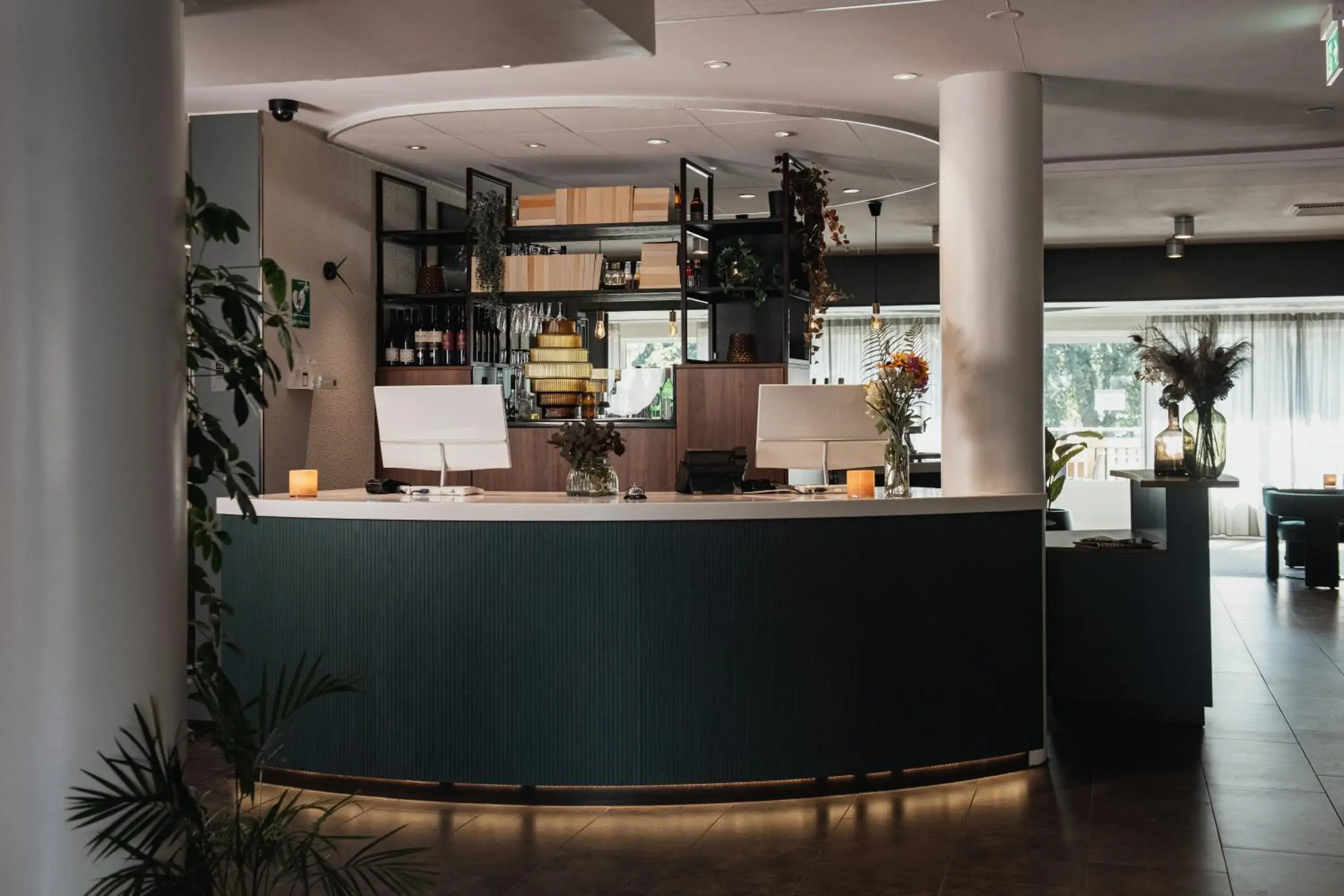 Lobby or reception in Home Hotel Kompaniet Lobby or reception in Home Hotel Kompaniet