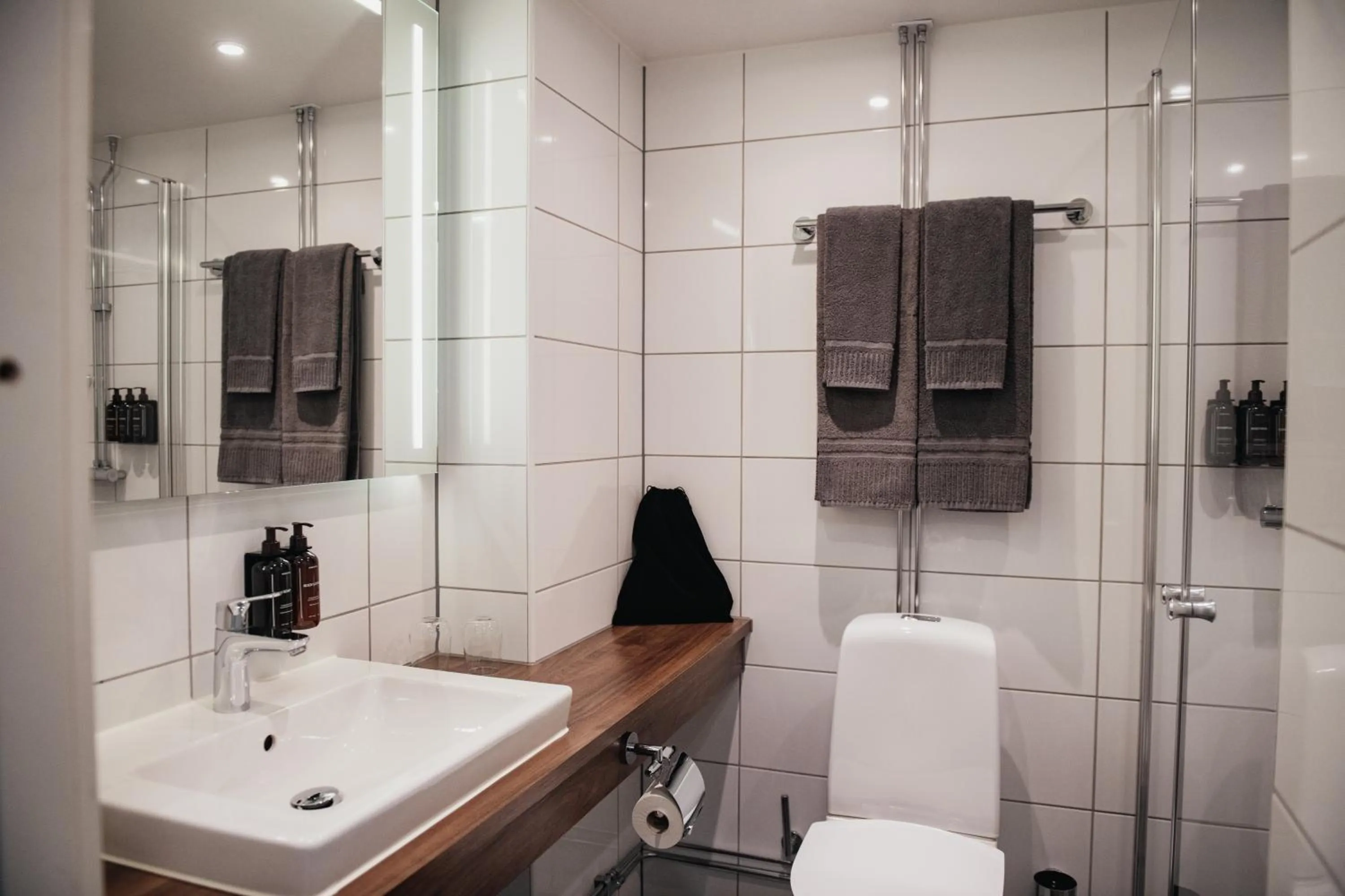 Bathroom in Home Hotel Kompaniet