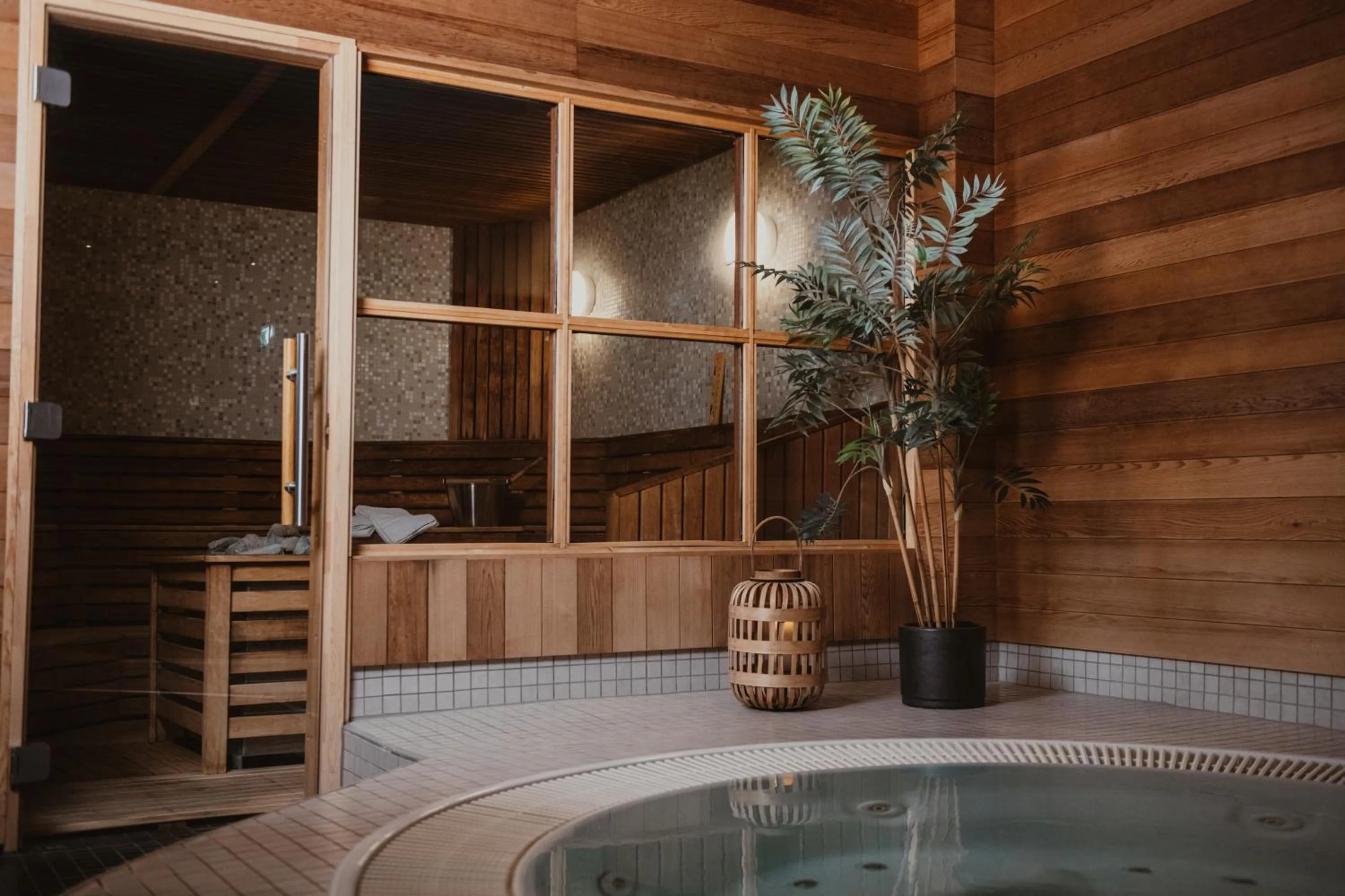 Hot Tub in Home Hotel Kompaniet