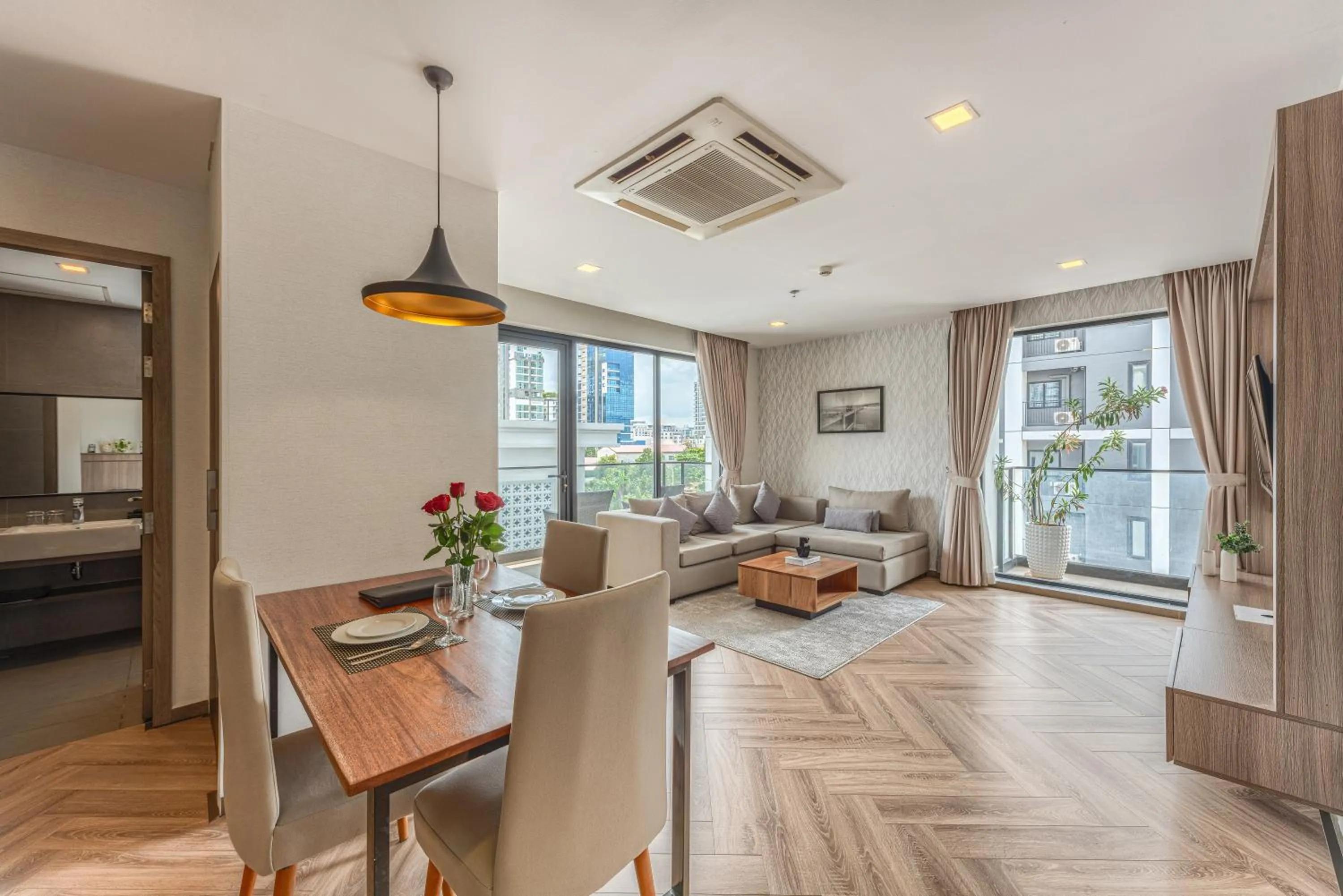 Living room in Mansion 51 Hotel & Apartment