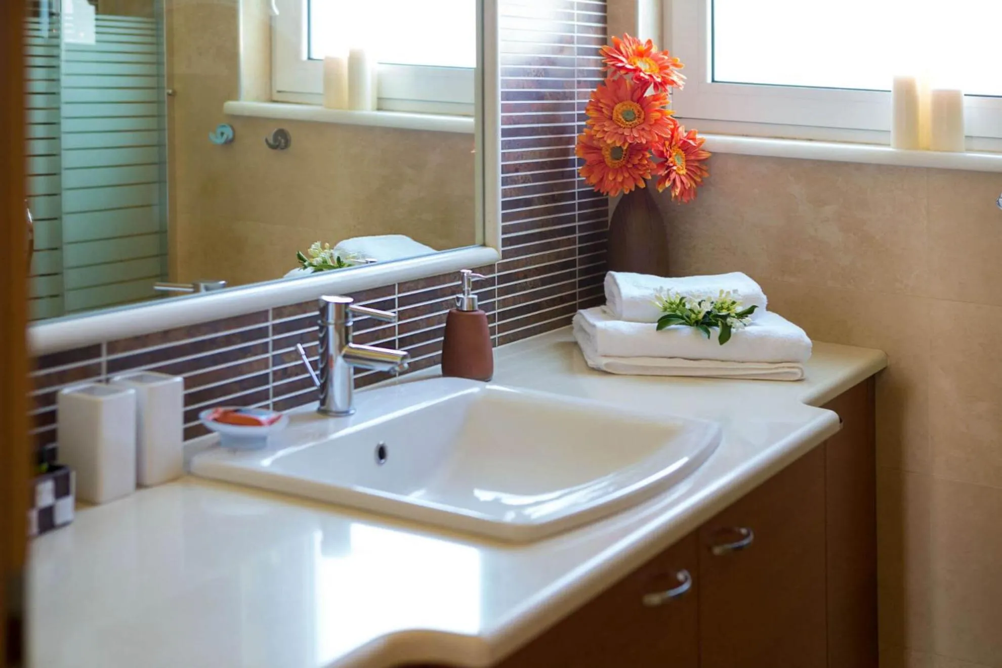 Bathroom in Villa Dimokratia