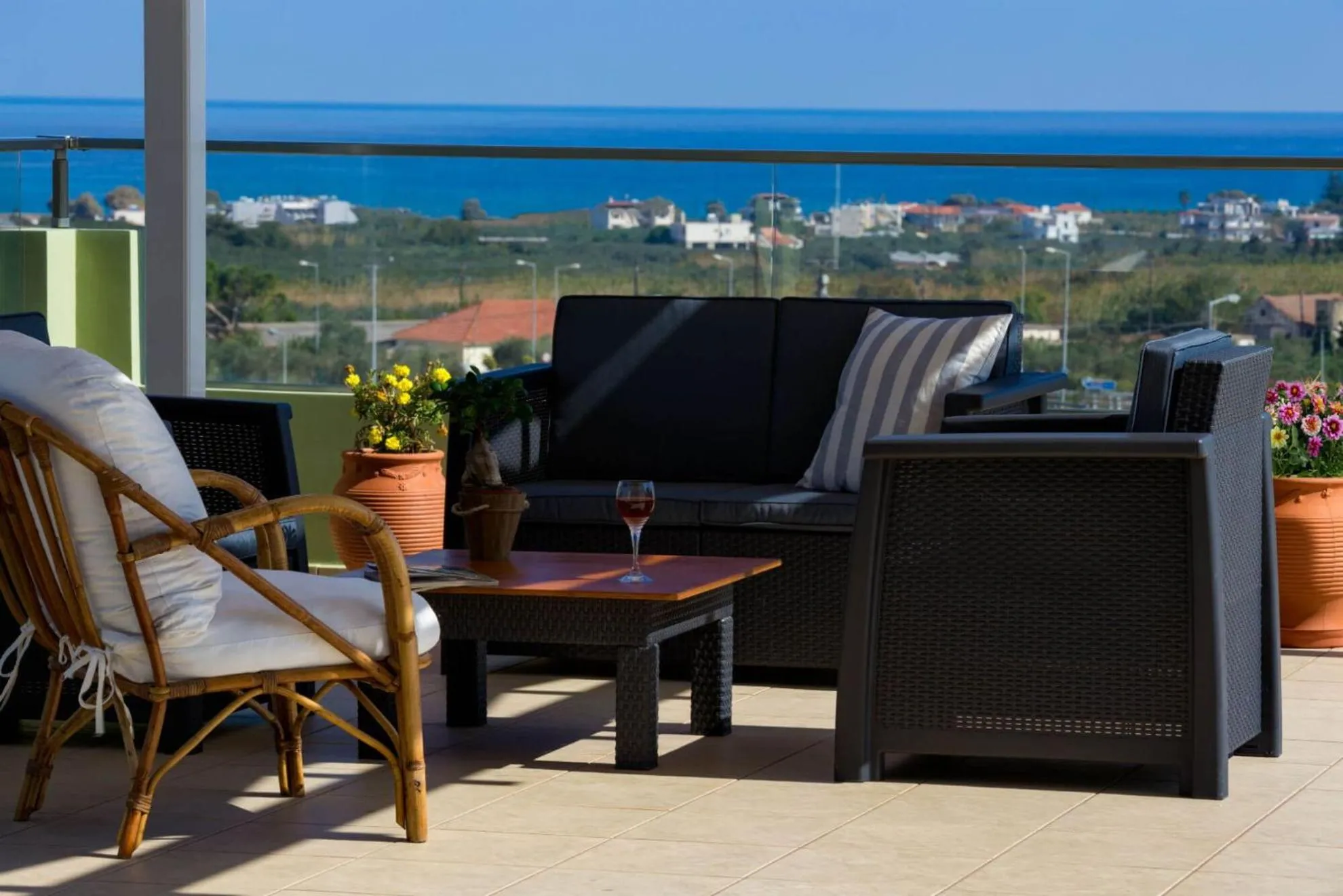 Balcony/Terrace in Villa Dimokratia