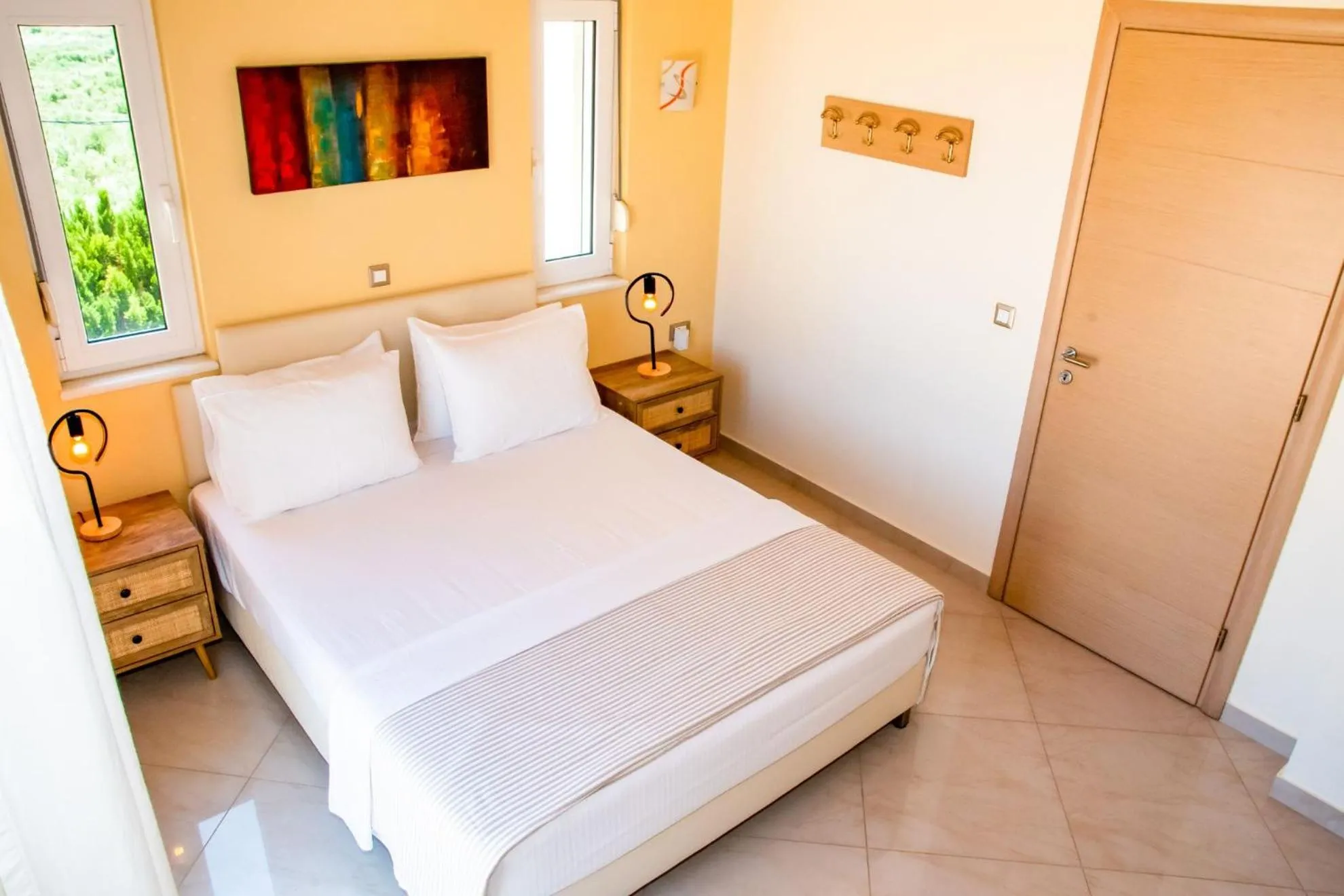 Bed in Villa Dimokratia