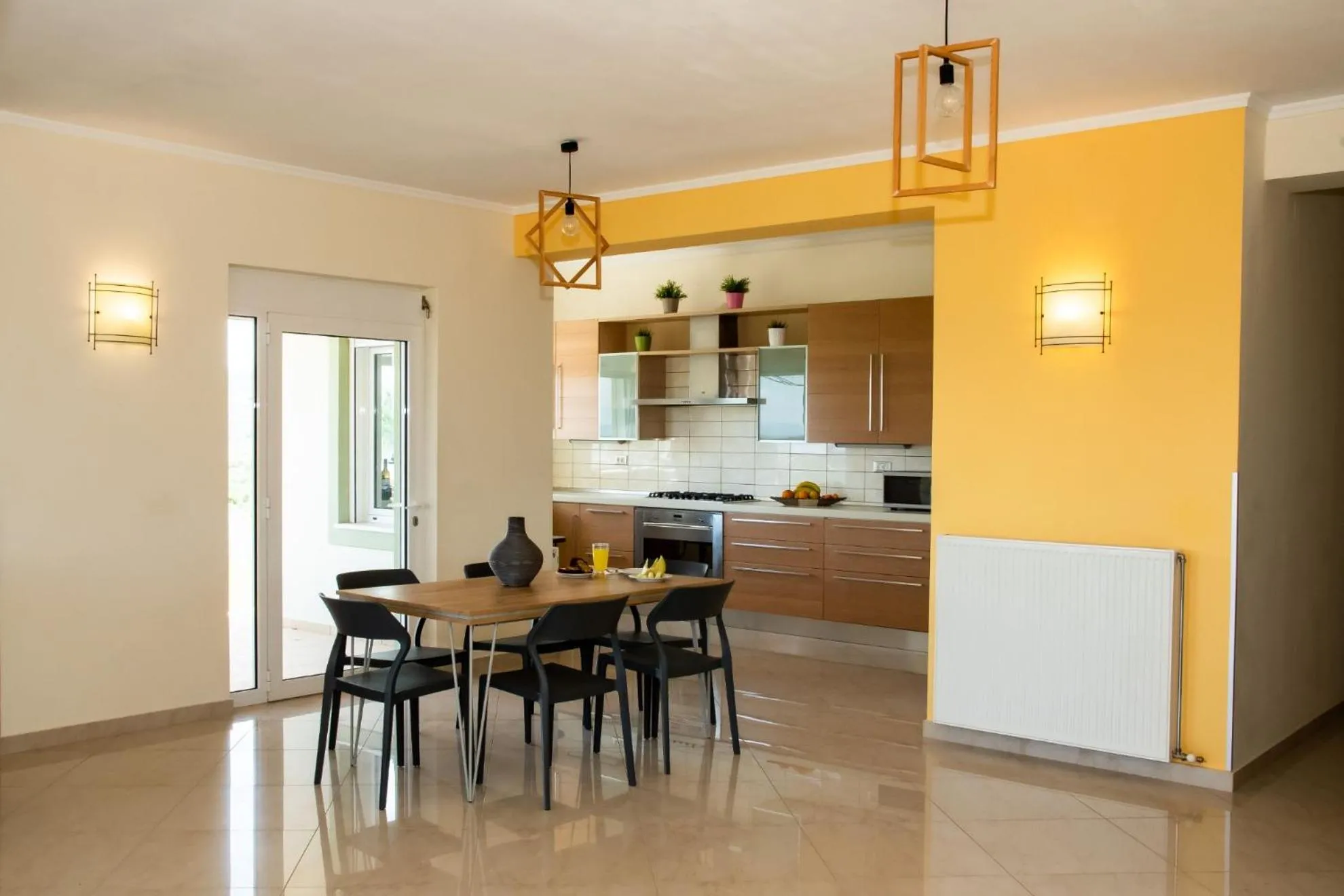Kitchen or kitchenette in Villa Dimokratia