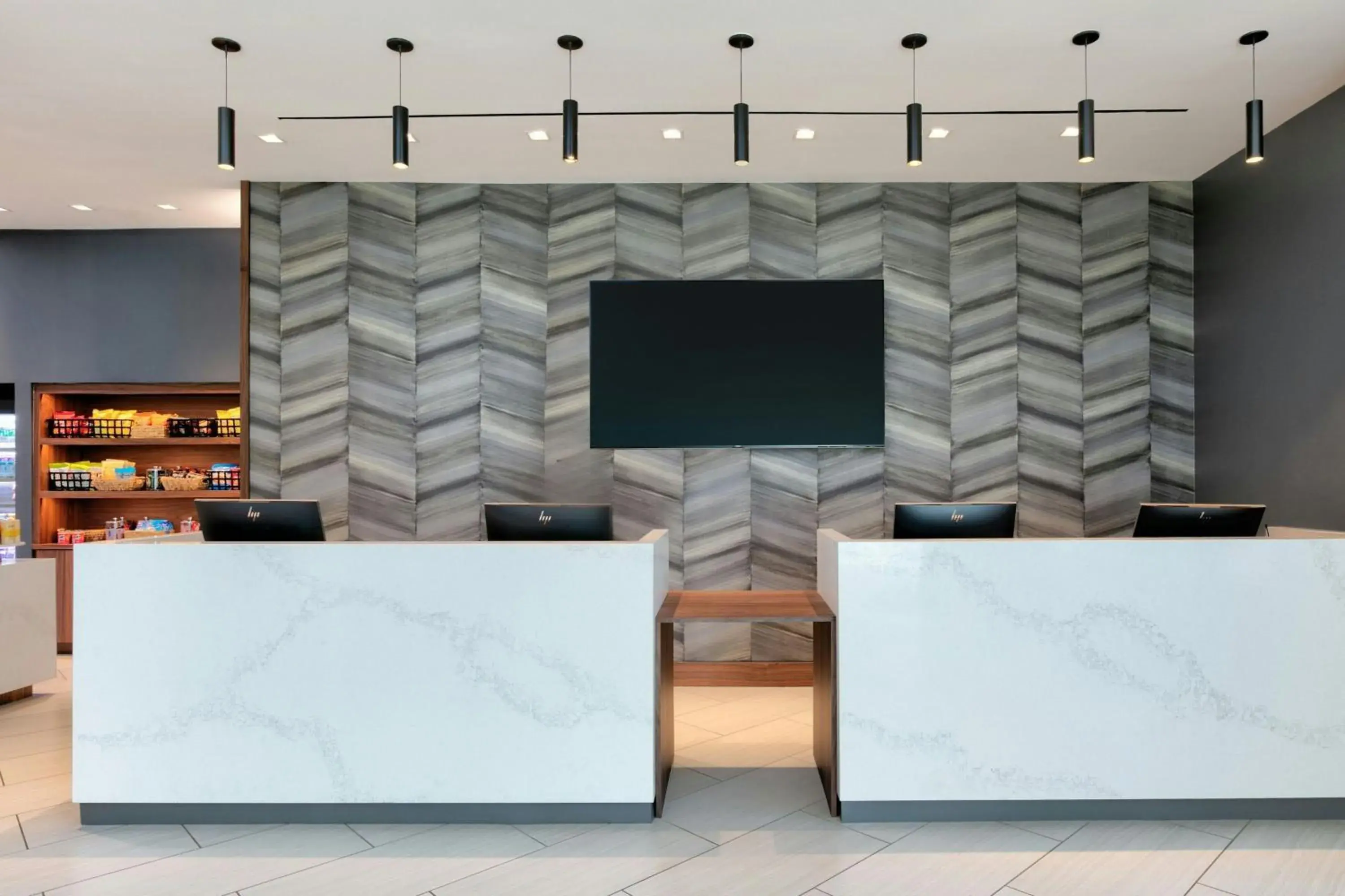 Lobby or reception in The Lamar Lobby or reception in The Lamar