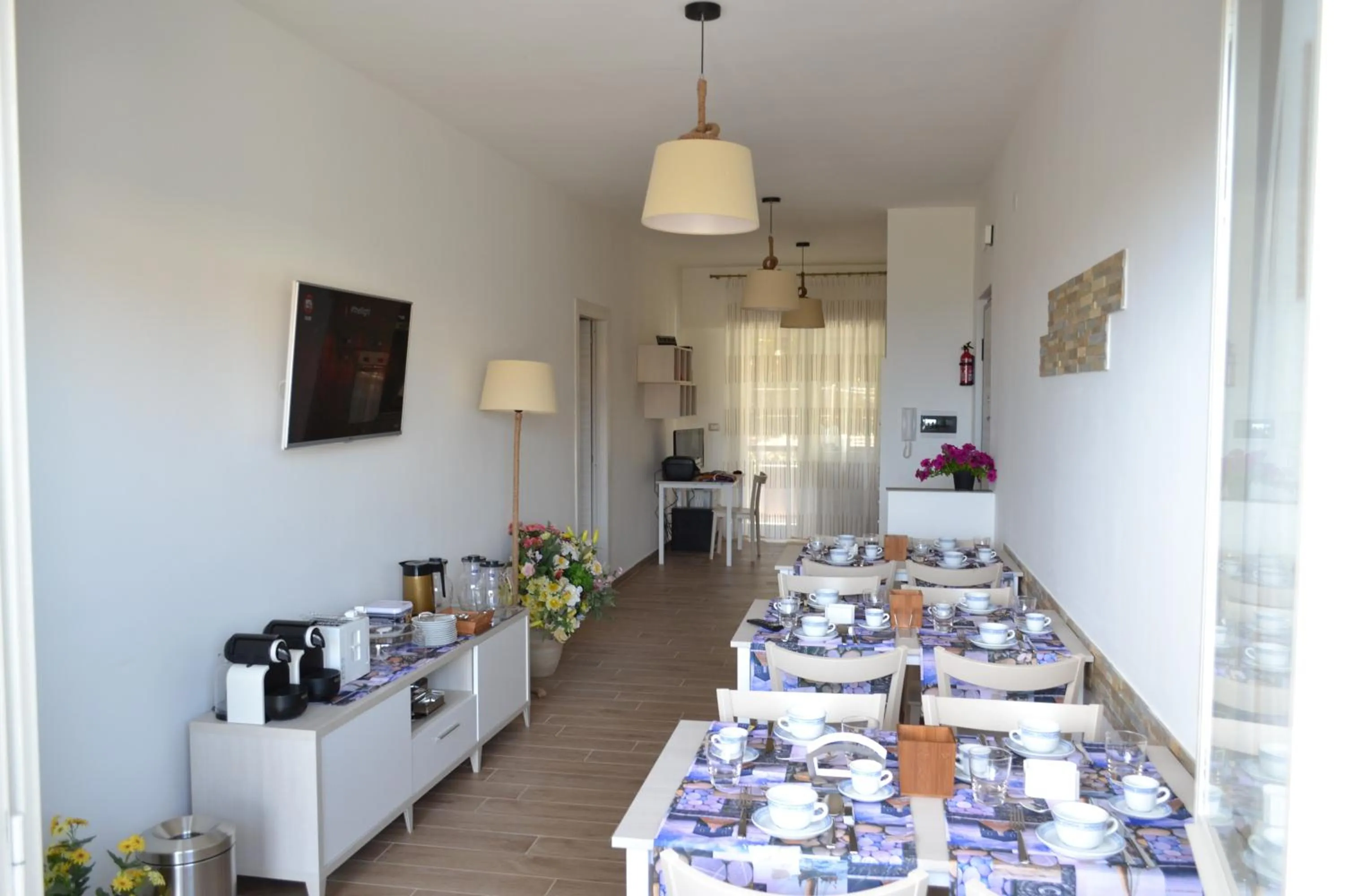 Seating area in B&B LINEABLU