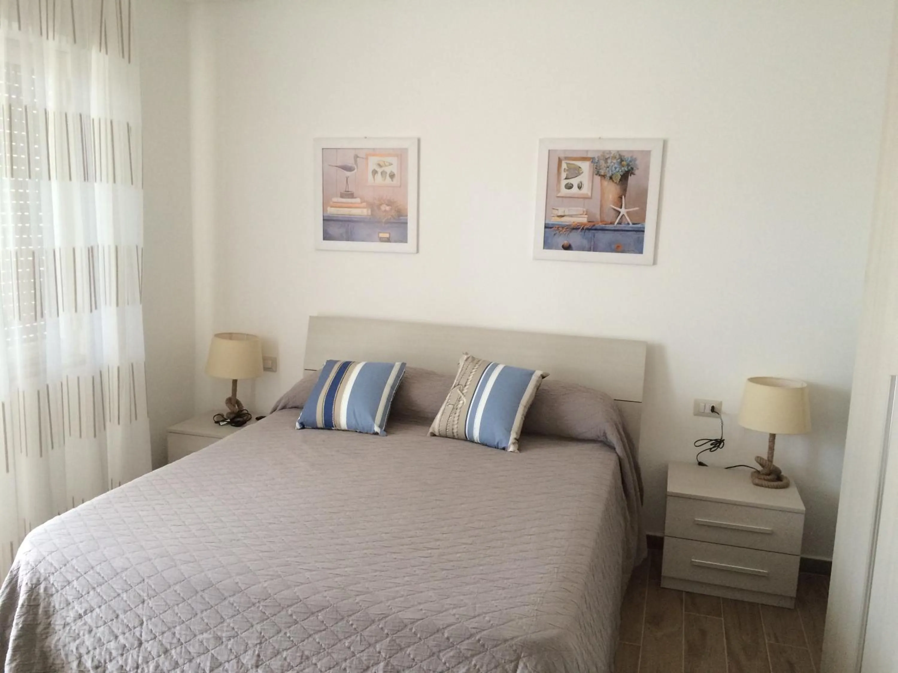 Decorative detail, Bed in B&B LINEABLU