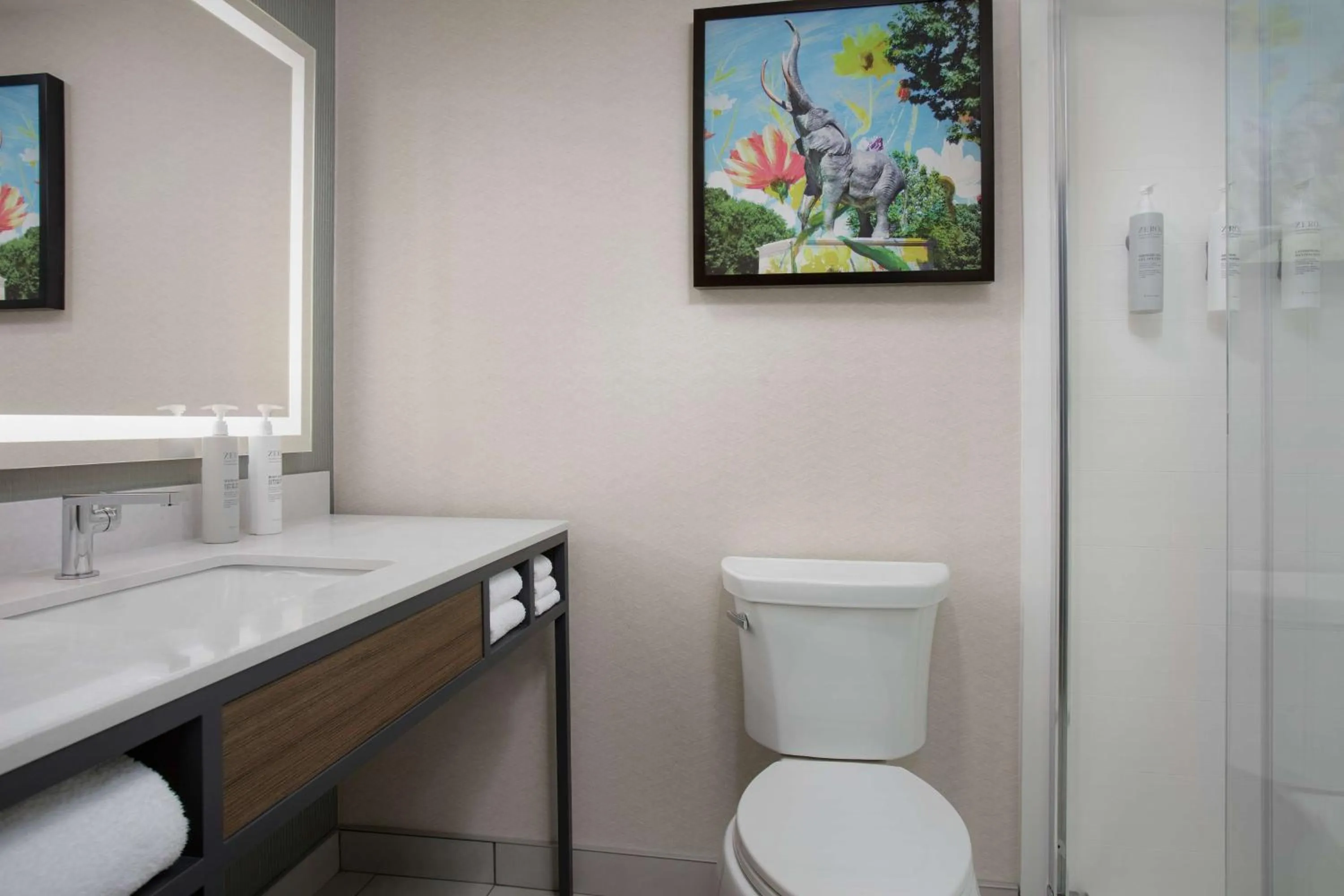 Bathroom in Hilton Garden Inn Tuscaloosa