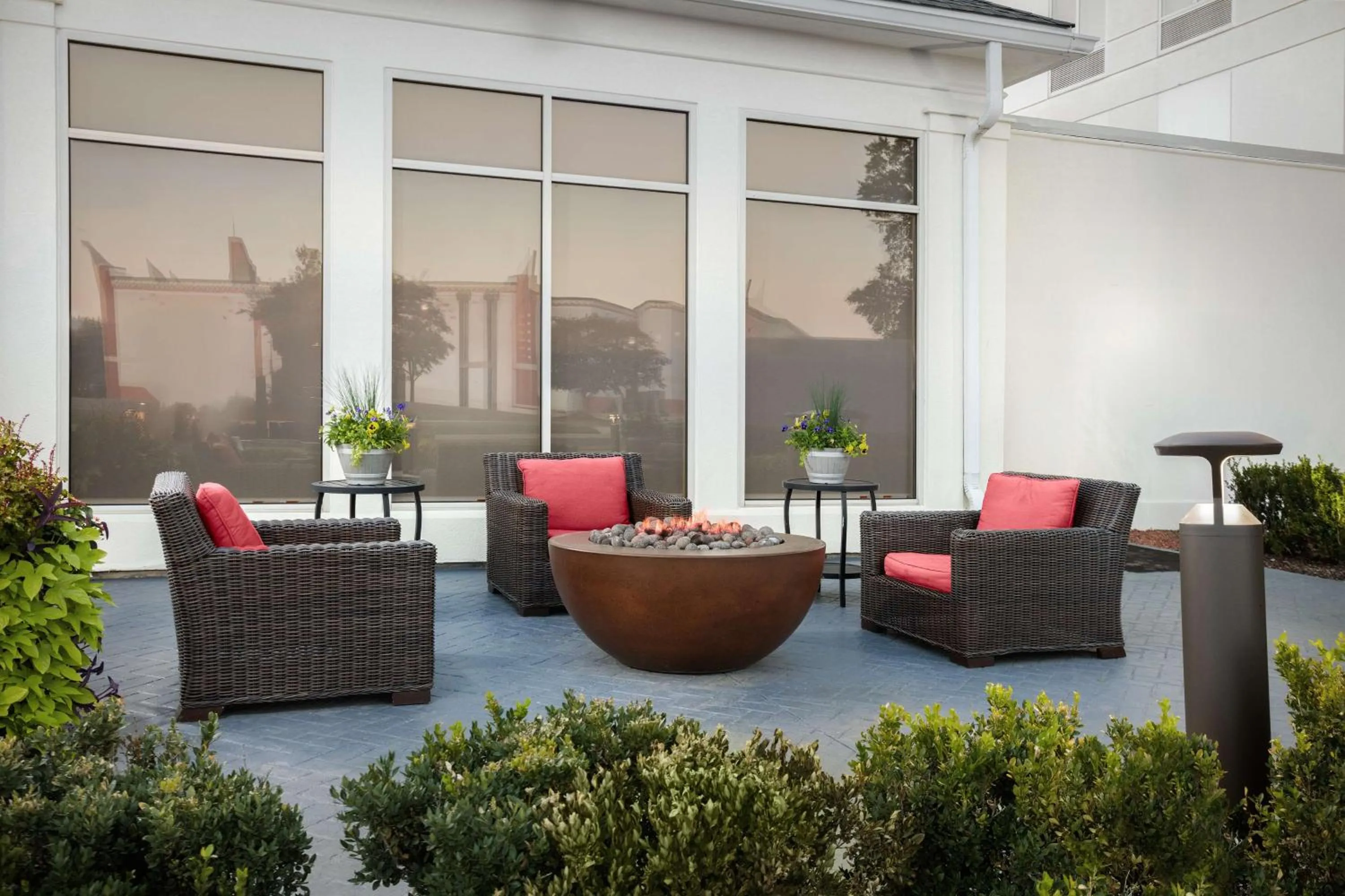 Patio in Hilton Garden Inn Tuscaloosa