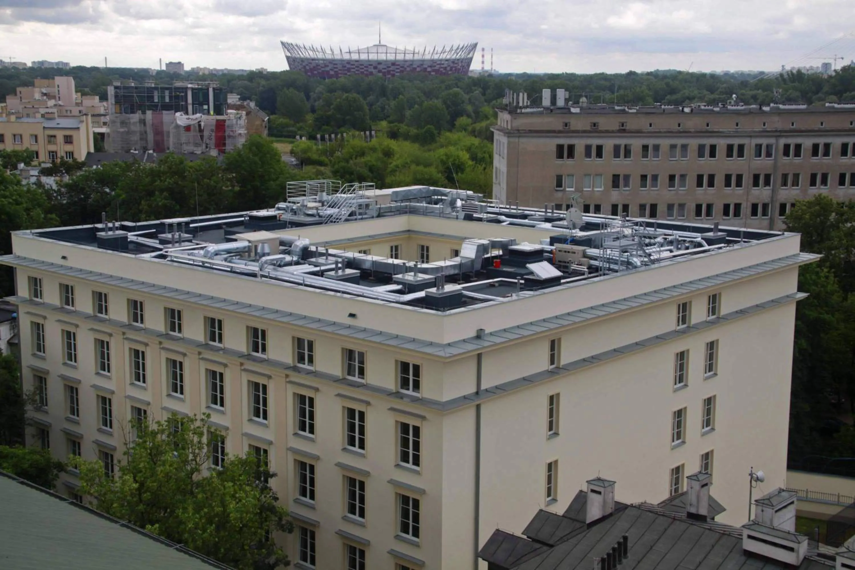 Bird's eye view in Dom Pomocy Studentom