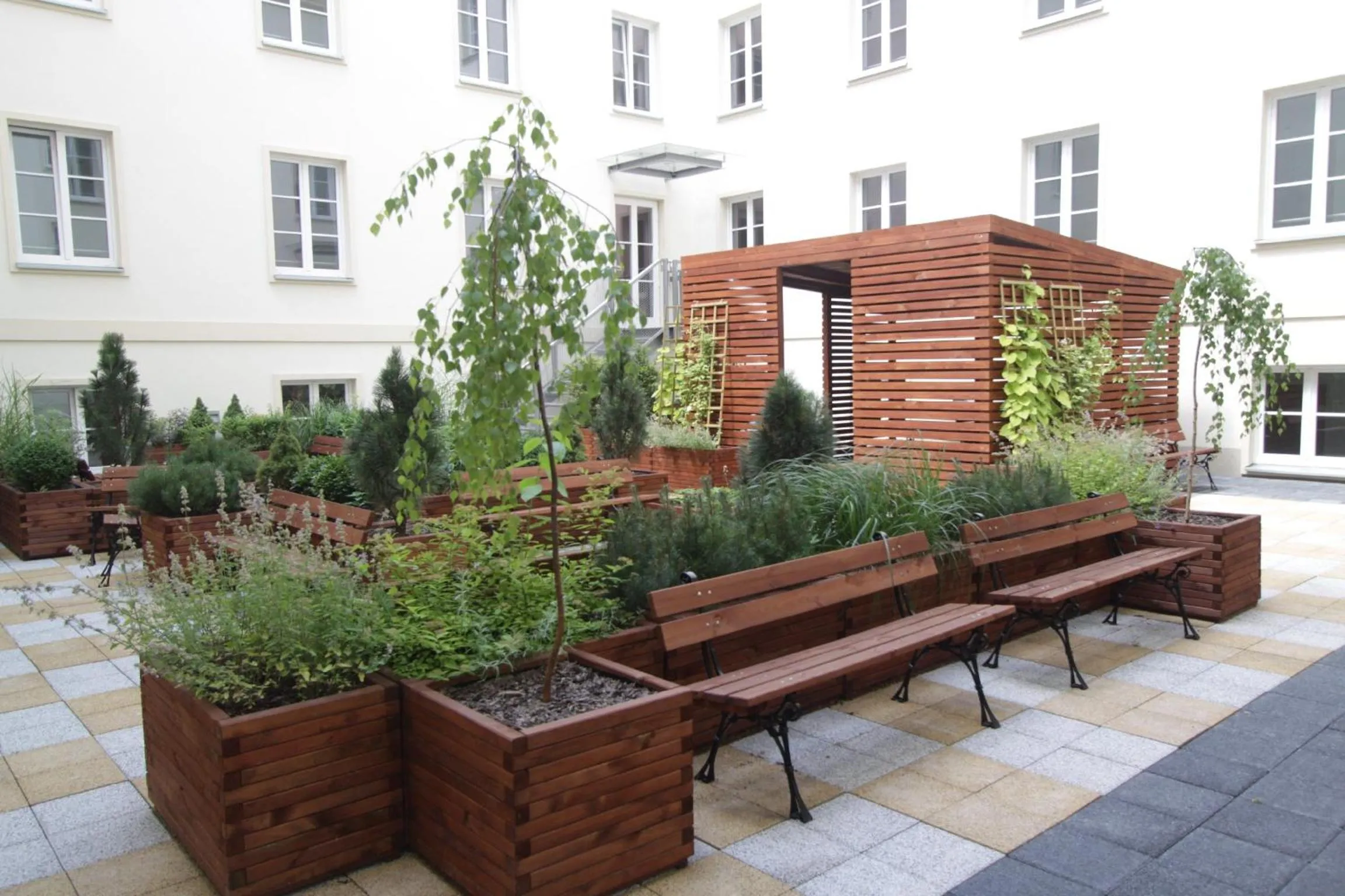 Patio in Dom Pomocy Studentom