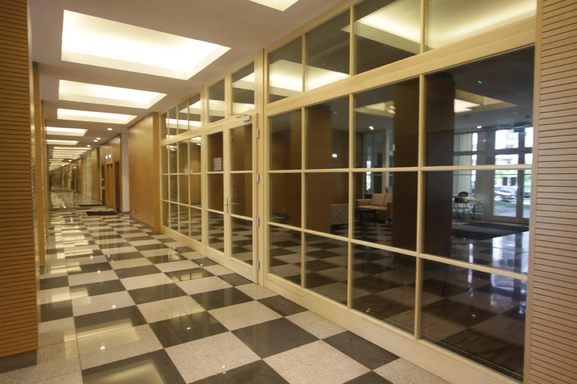 Lobby or reception in Dom Pomocy Studentom
