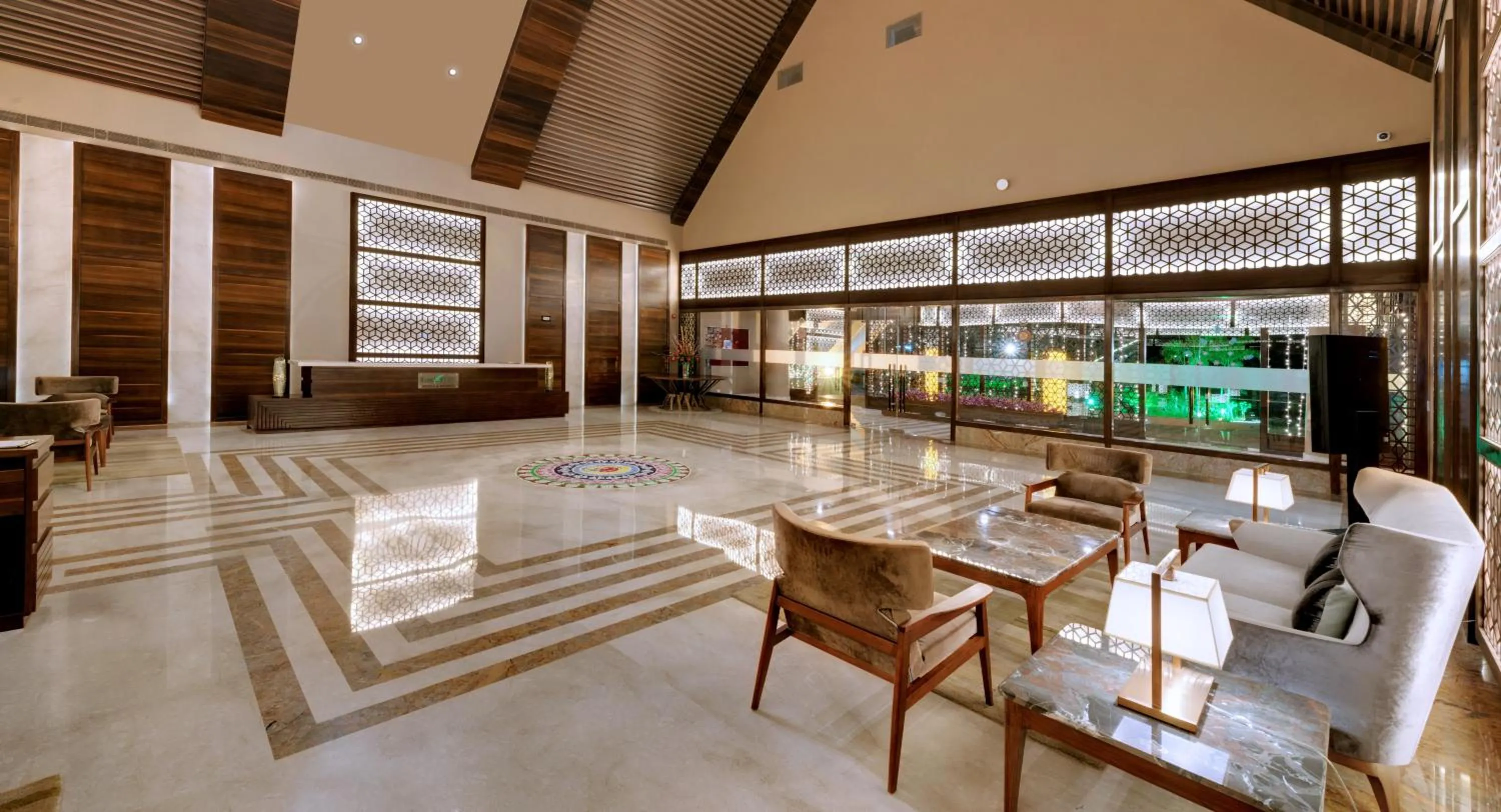 Lobby or reception in Iscon The Fern Resort & Spa, Bhavnagar