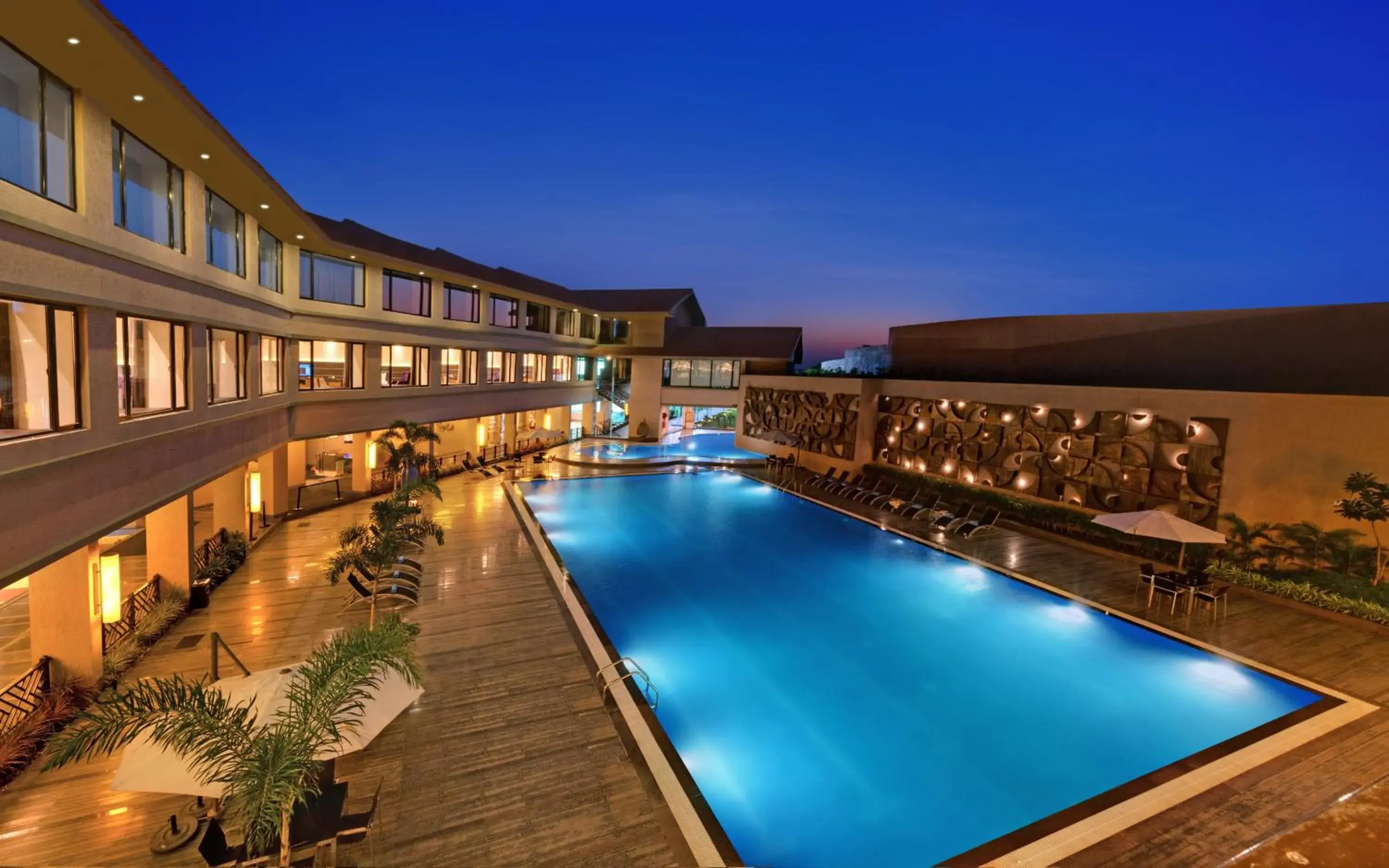 Swimming pool in Iscon The Fern Resort & Spa, Bhavnagar Swimming pool in Iscon The Fern Resort & Spa, Bhavnagar