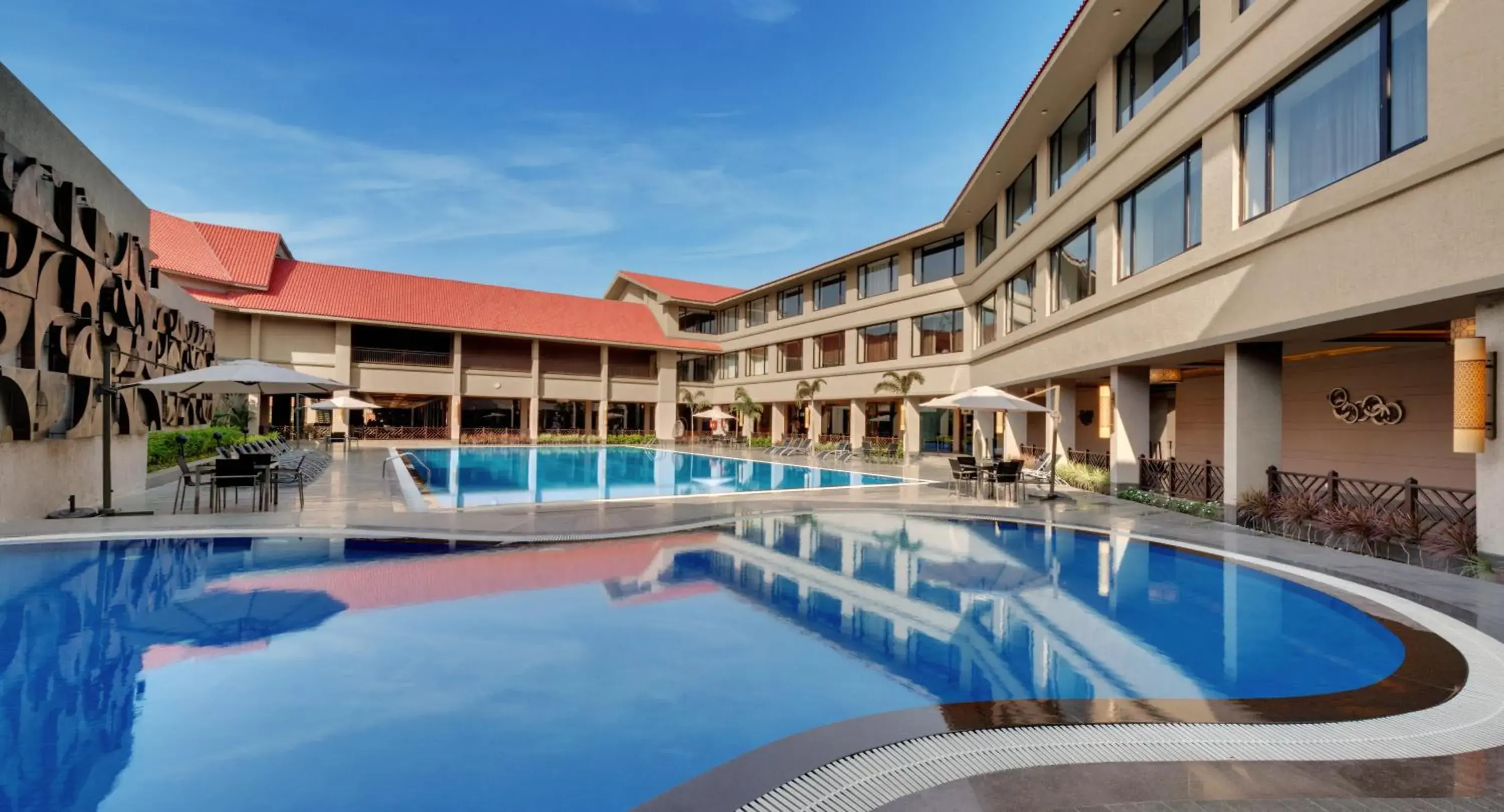 Swimming pool in Iscon The Fern Resort & Spa, Bhavnagar Swimming pool in Iscon The Fern Resort & Spa, Bhavnagar