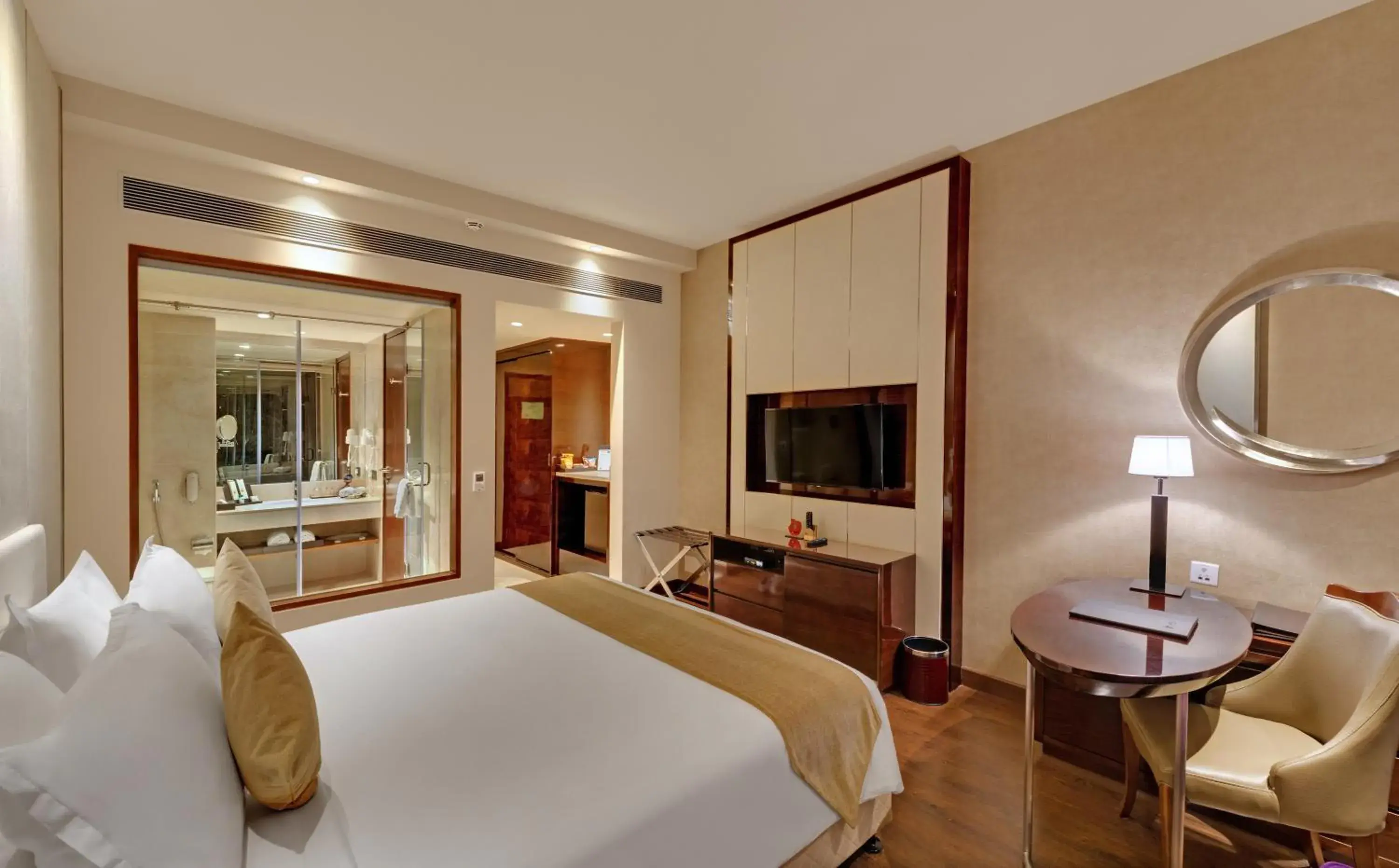 Photo of the whole room, Bed in Iscon The Fern Resort & Spa, Bhavnagar Photo of the whole room, Bed in Iscon The Fern Resort & Spa, Bhavnagar