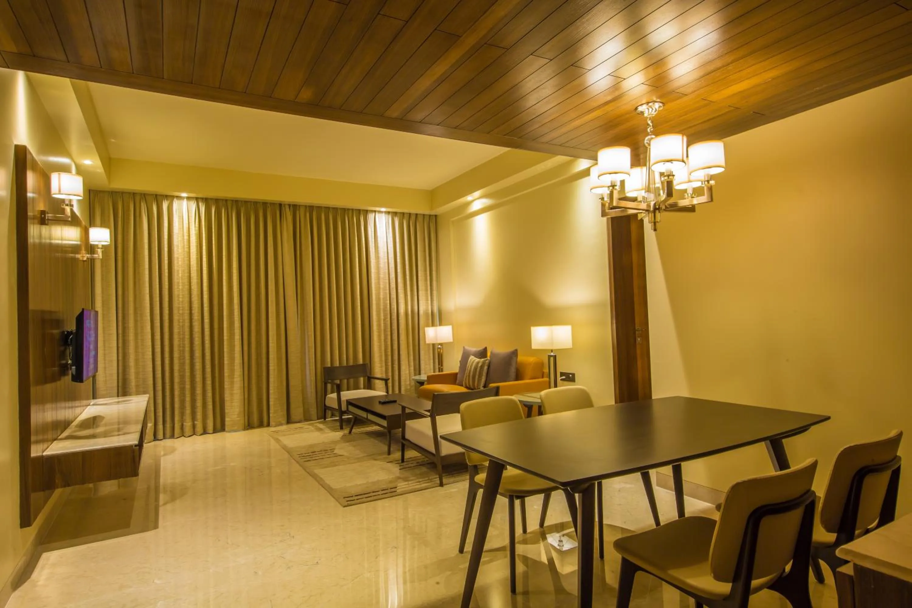 Seating area in Iscon The Fern Resort & Spa, Bhavnagar