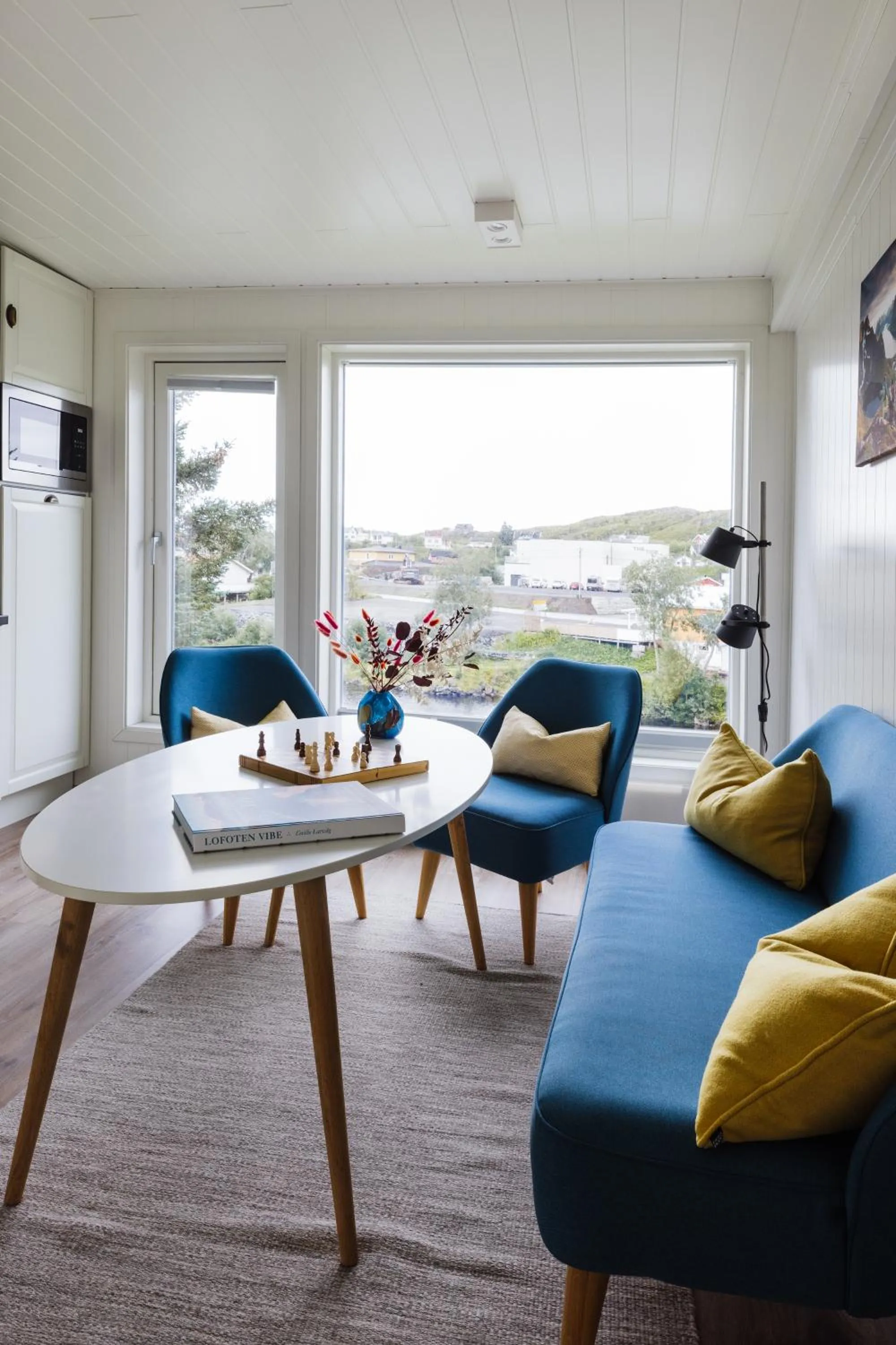 Living room in Lofoten Planet - Boutique Hotel