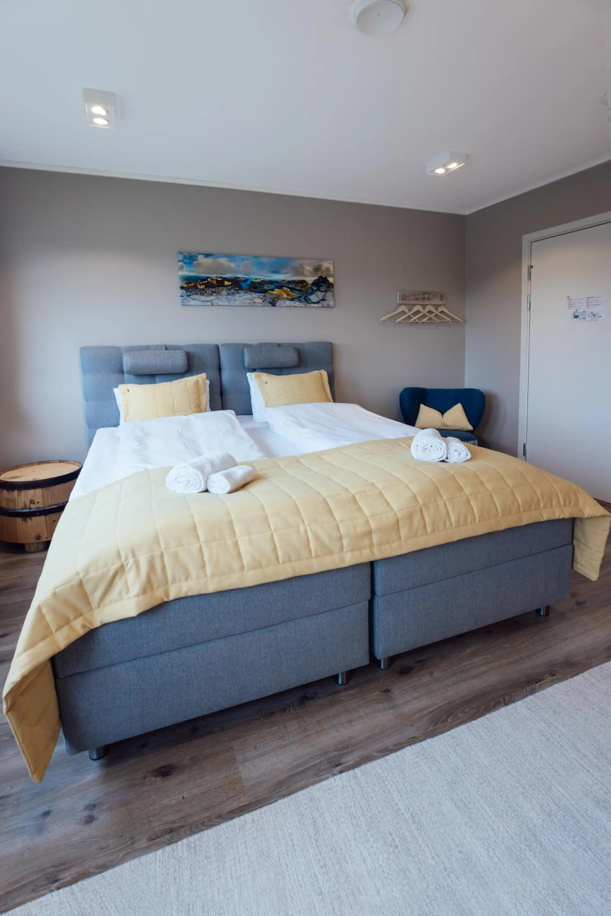 Bedroom, Bed in Lofoten Planet - Boutique Hotel