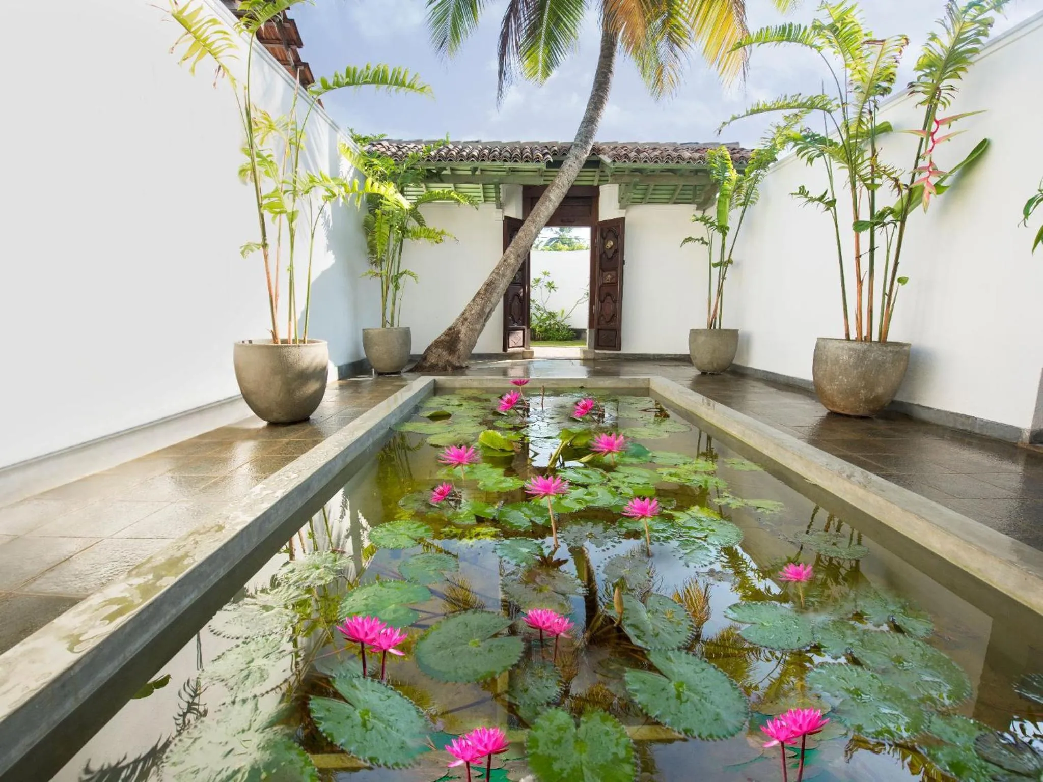 Decorative detail in Villa 46