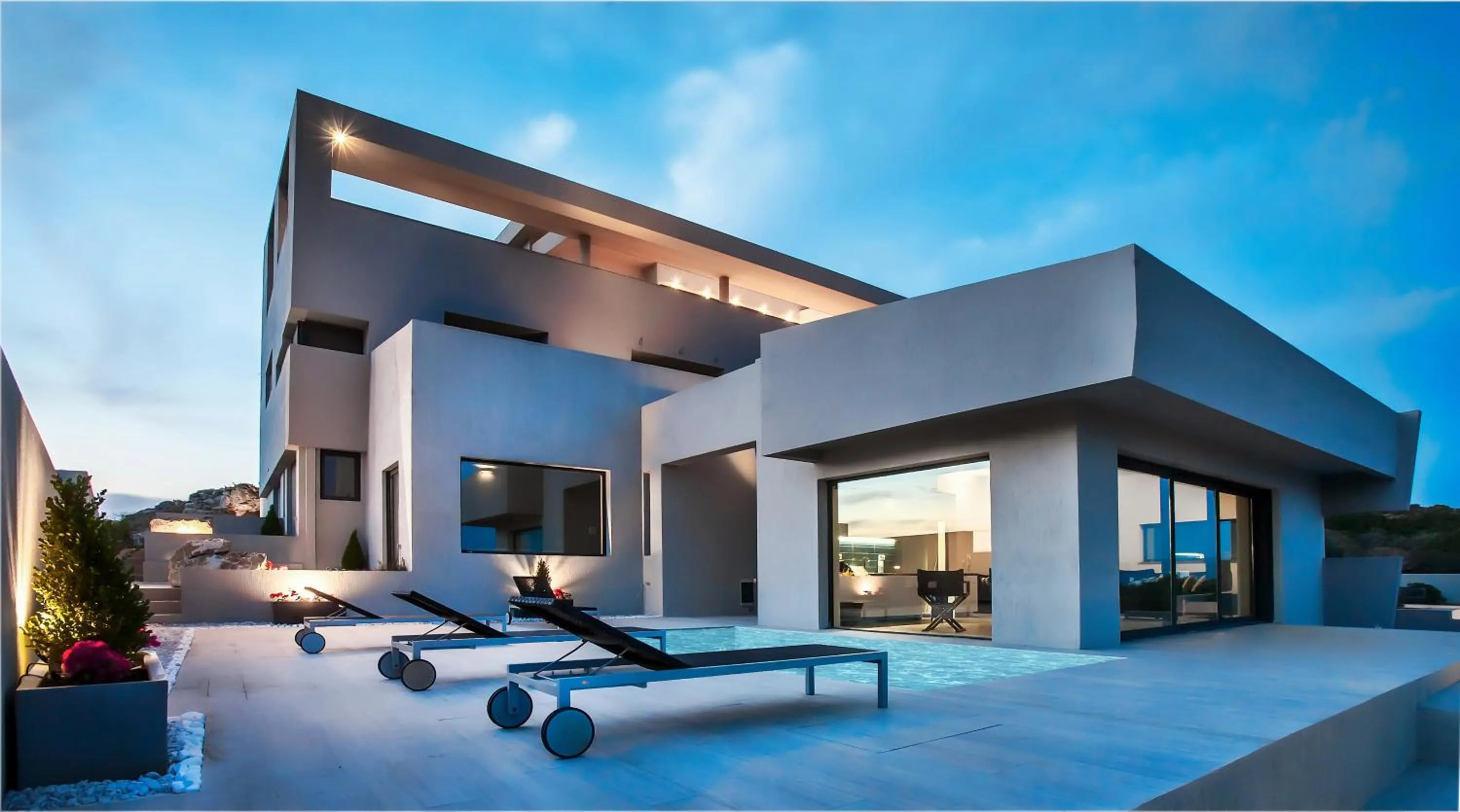 Balcony/Terrace in Marathon Blue