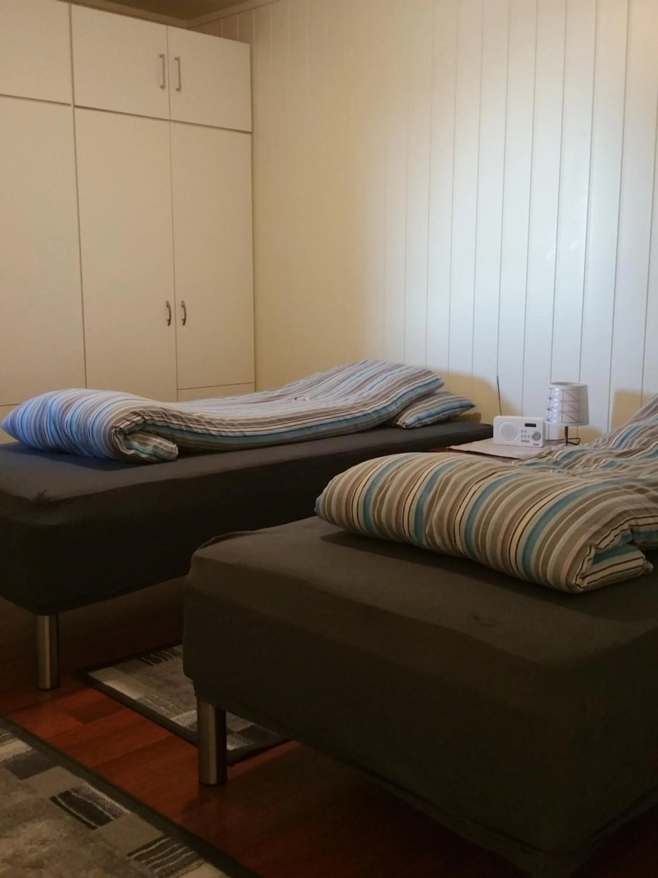 Bedroom, Bed in Hansnes Havfiske