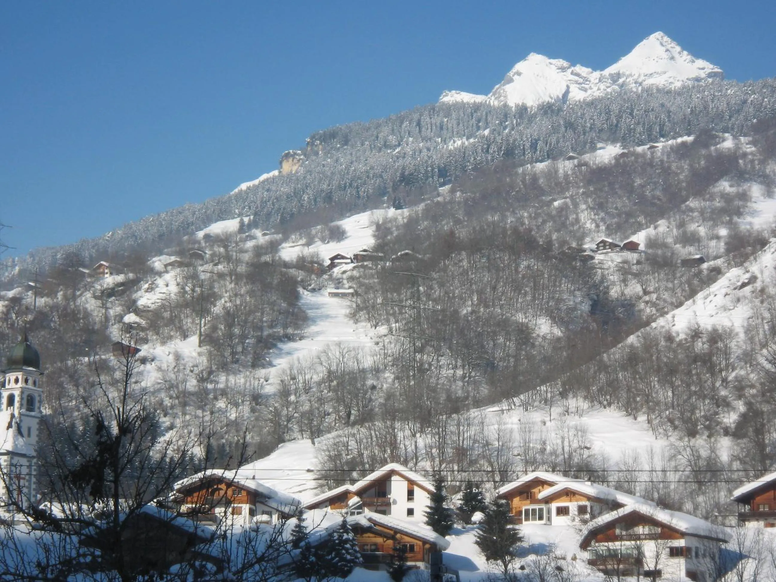 Natural landscape in Ustria Crusch Alva