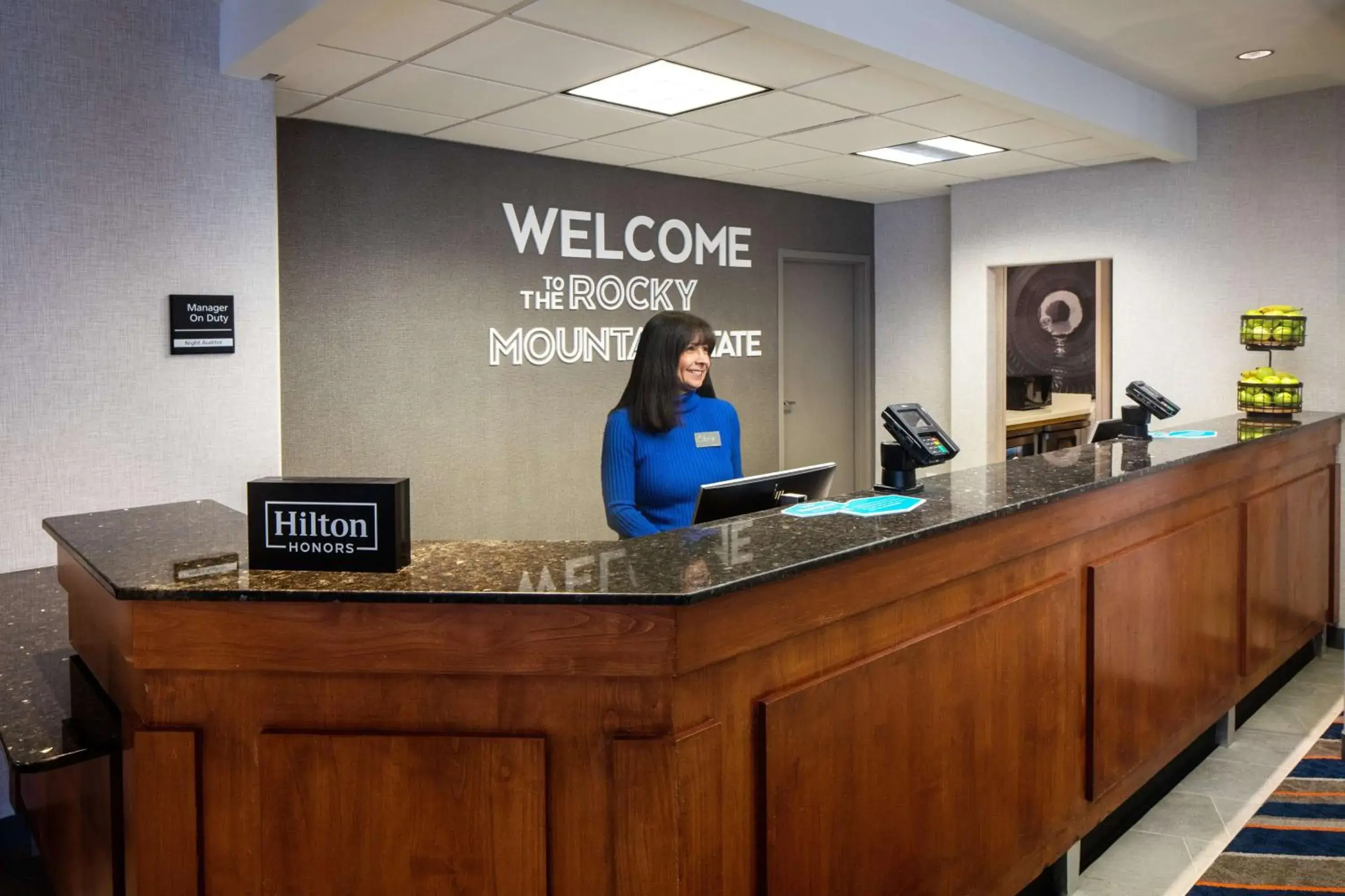 Lobby or reception in Hampton Inn & Suites Parker Lobby or reception in Hampton Inn & Suites Parker