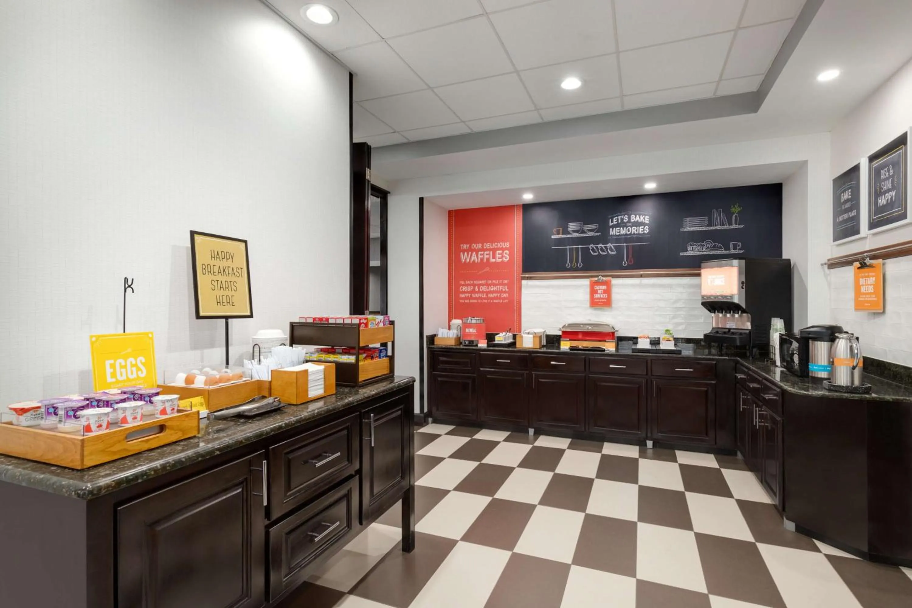 Breakfast in Hampton Inn Greenville-Simpsonville