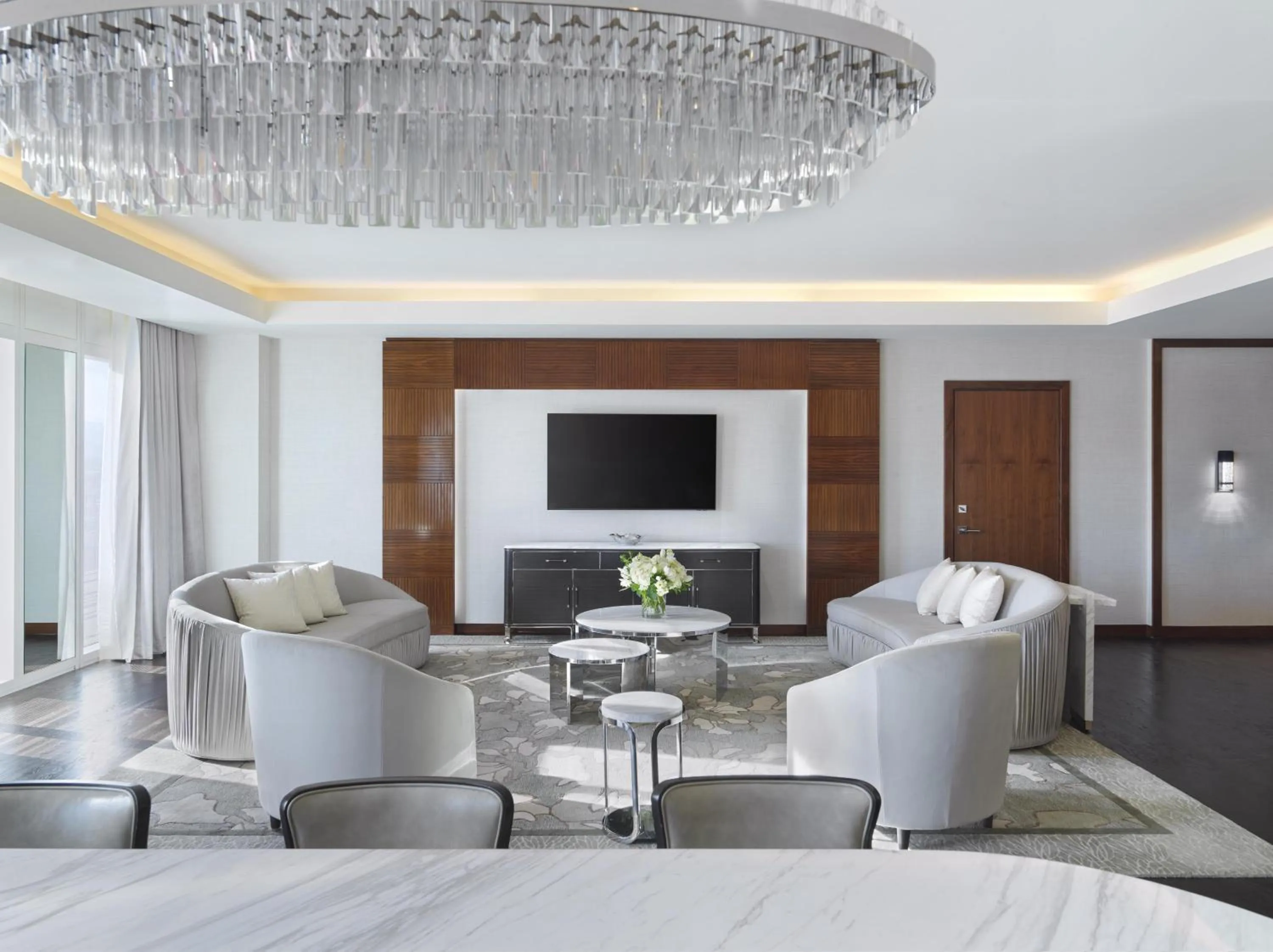 Living room in Waldorf Astoria Las Vegas