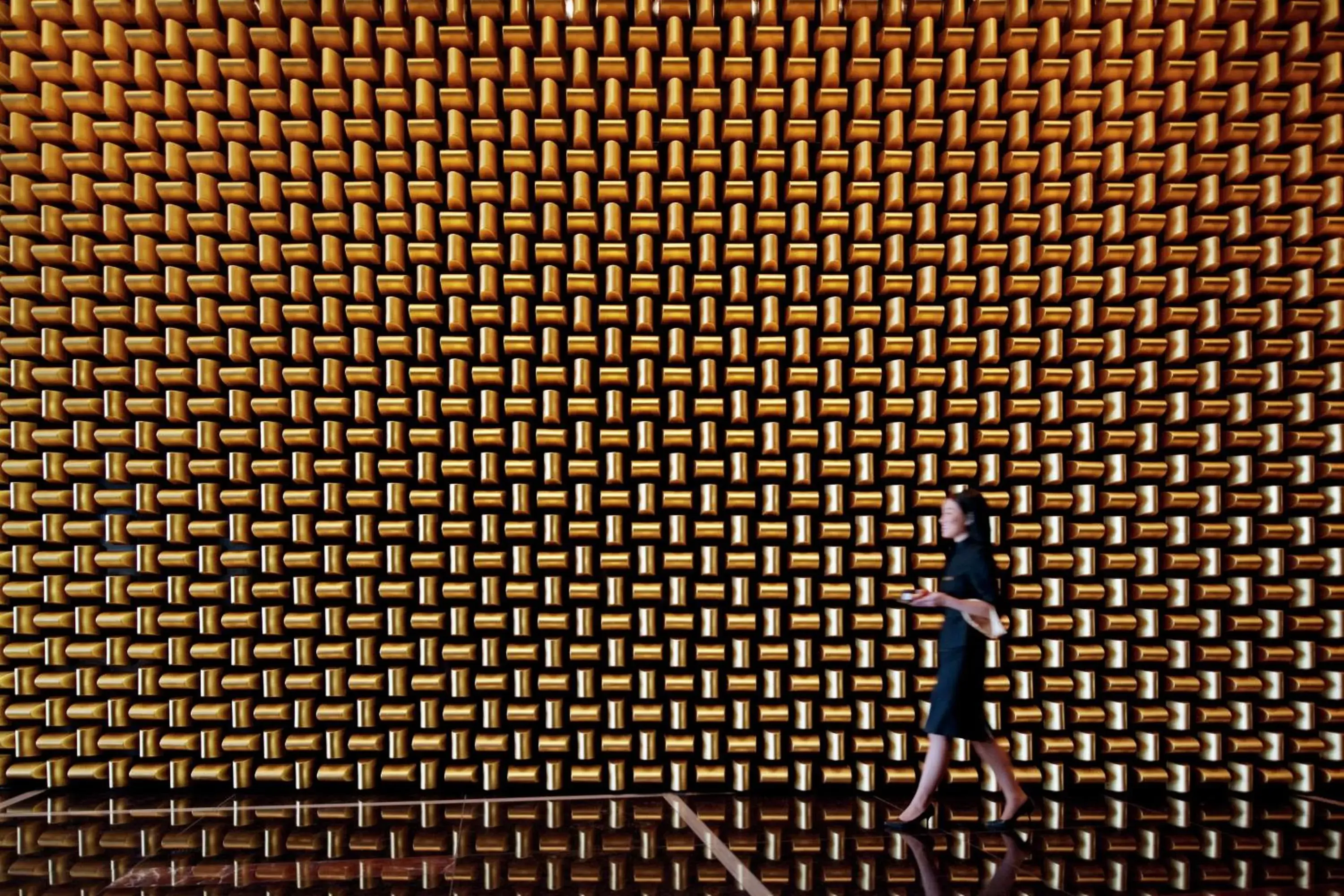 Lobby or reception in Waldorf Astoria Las Vegas Lobby or reception in Waldorf Astoria Las Vegas