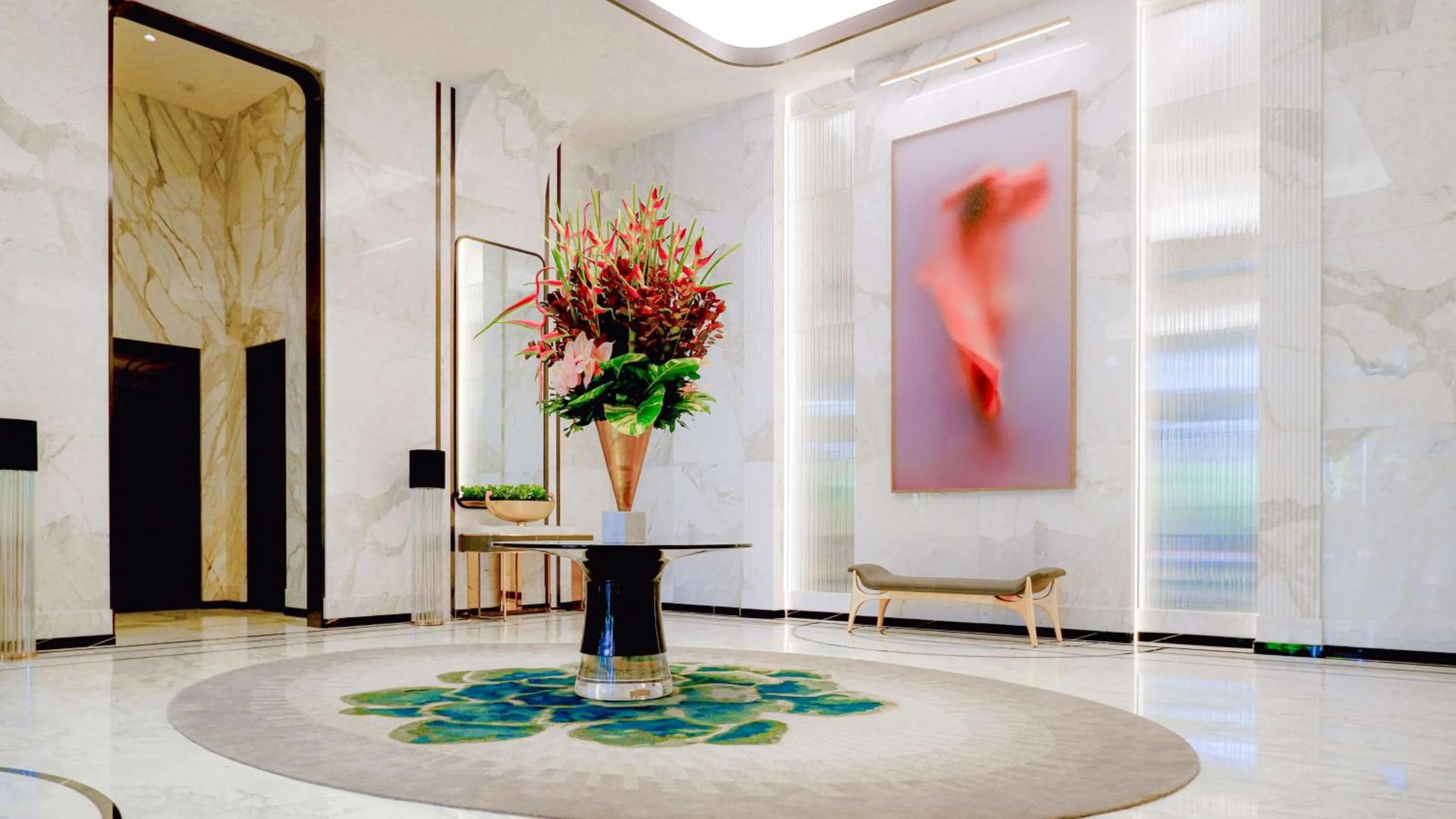 Lobby or reception in Waldorf Astoria Las Vegas