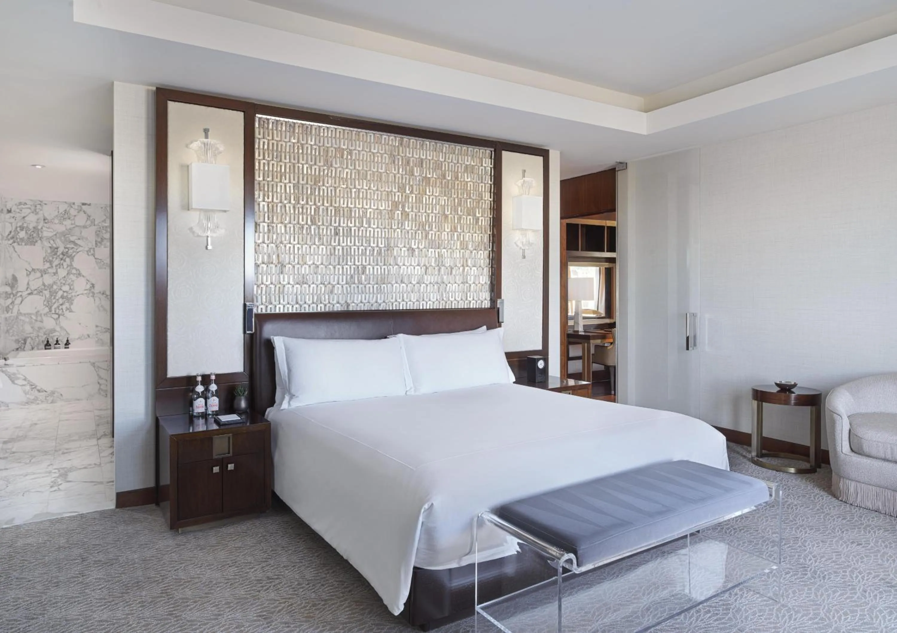 Bed in Waldorf Astoria Las Vegas