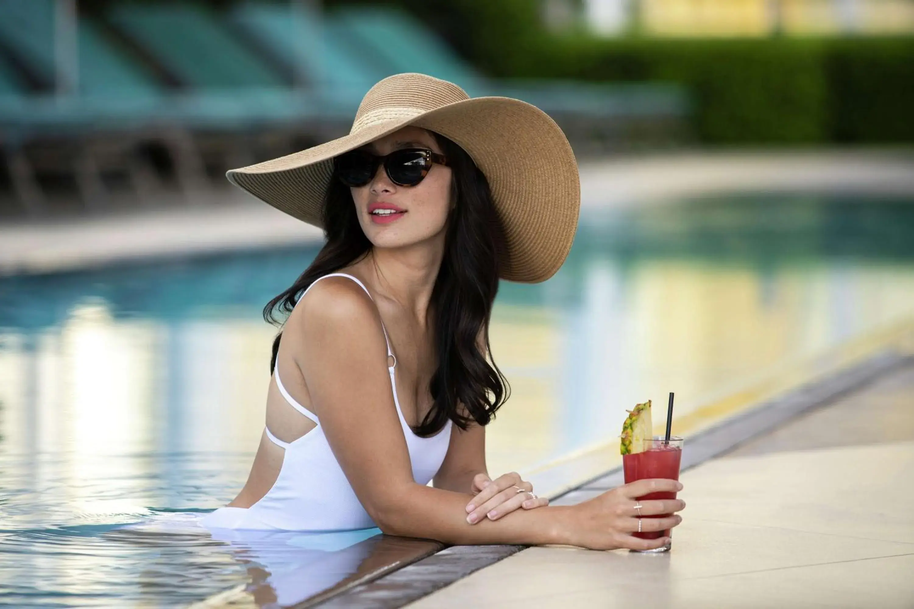 Pool view in Waldorf Astoria Las Vegas Pool view in Waldorf Astoria Las Vegas