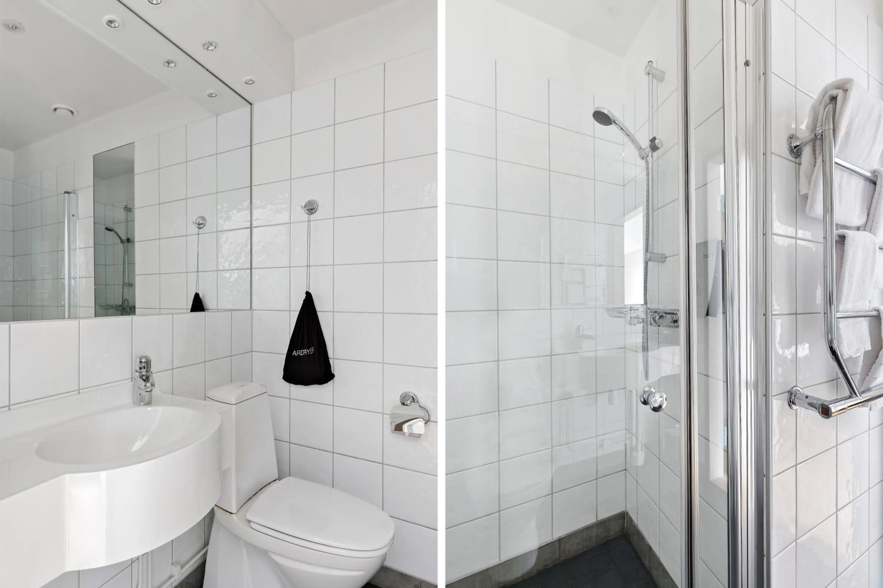 Shower in Best Western Solna Business Park