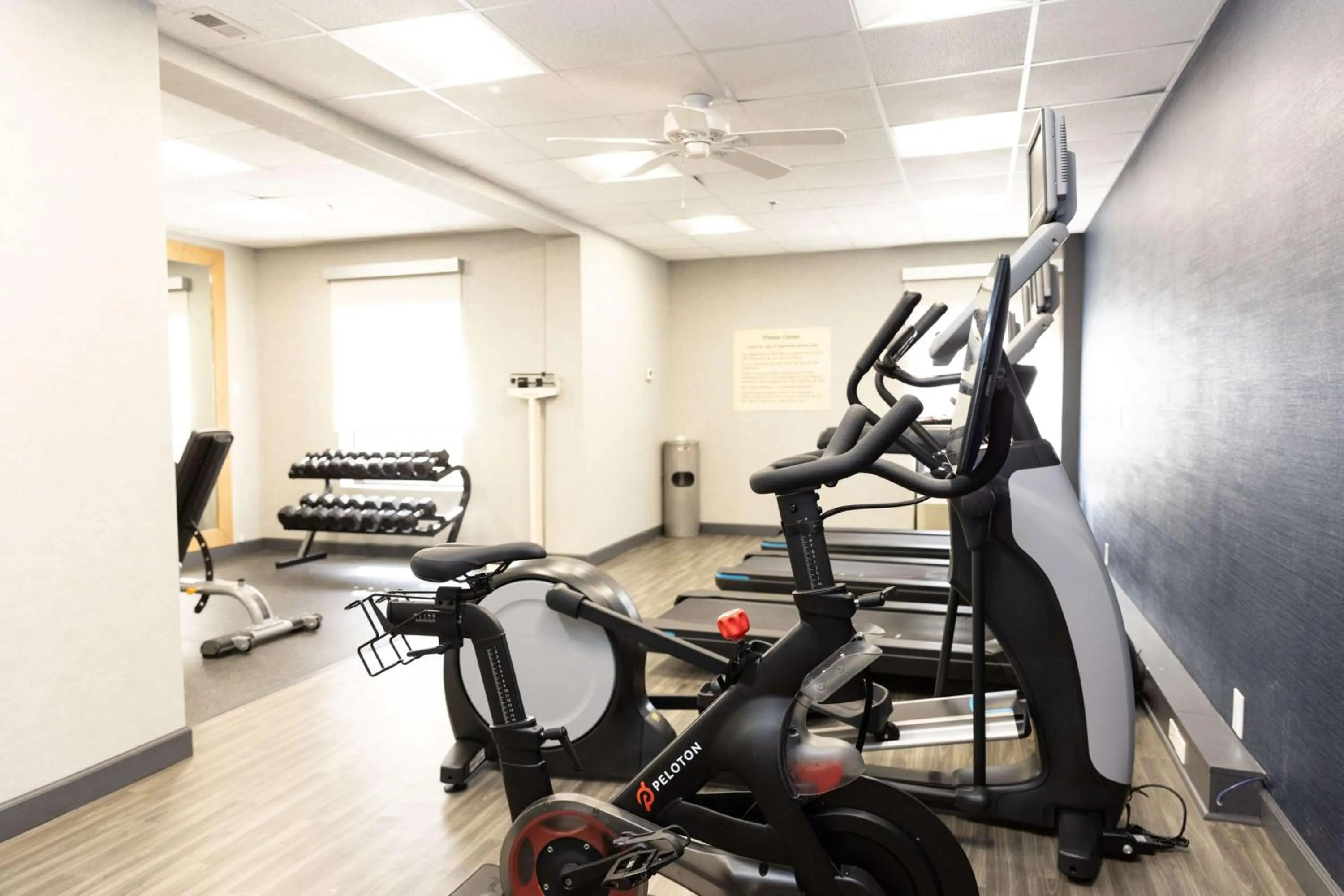Fitness centre/facilities in Hampton Inn Hammond