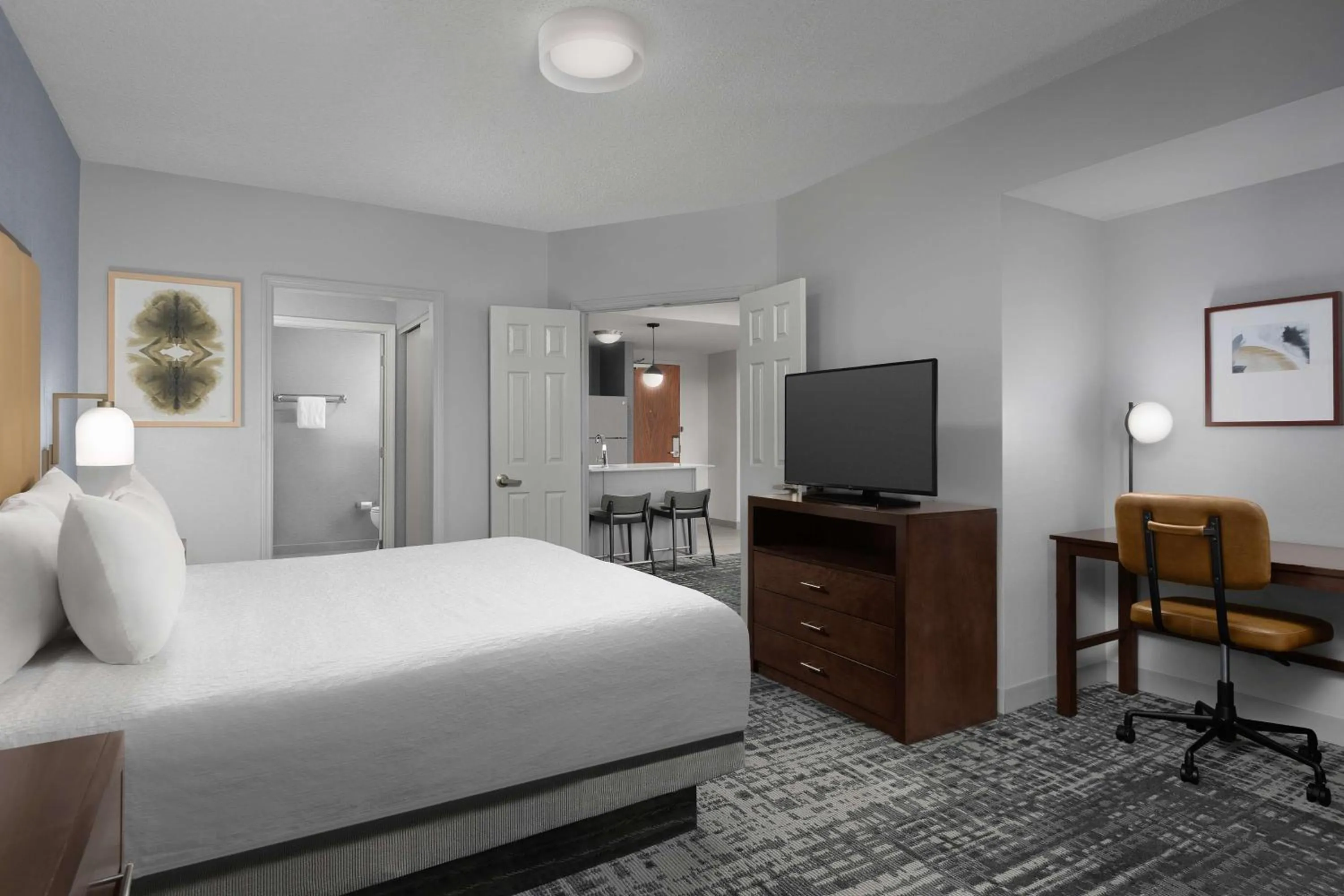 Bedroom, Bed in Homewood Suites by Hilton Reading-Wyomissing