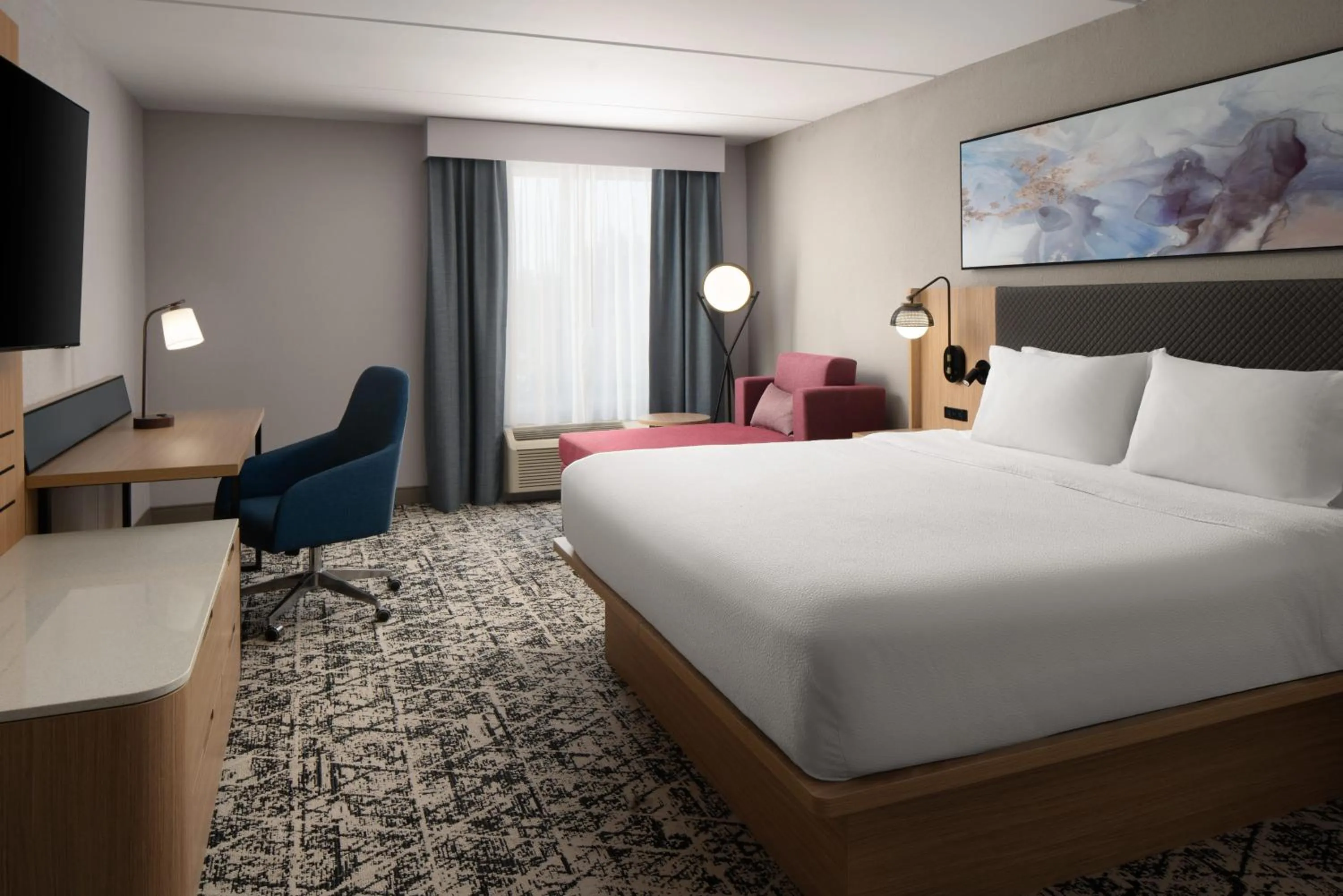 Bedroom, Bed in Hilton Garden Inn Richmond South/Southpark