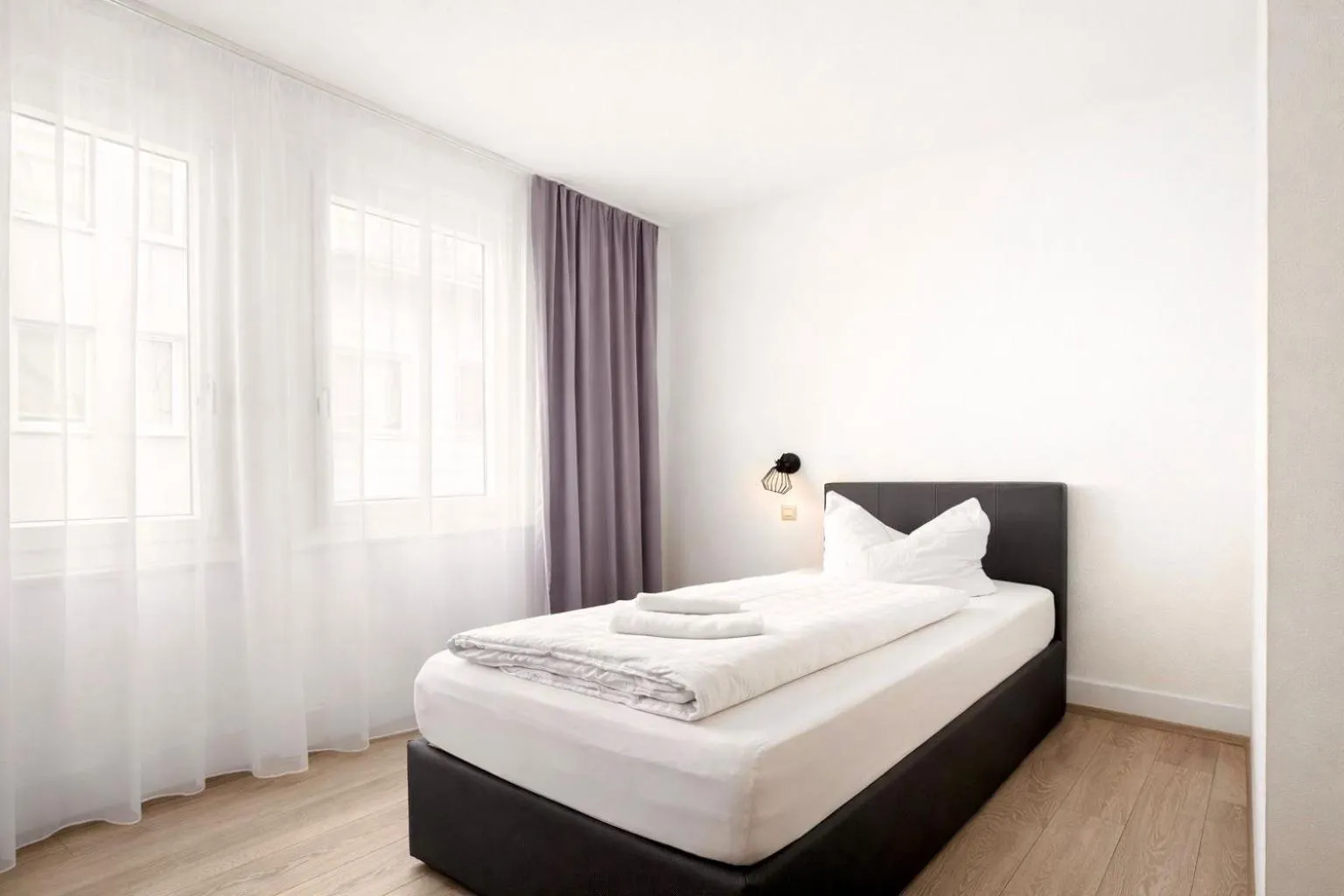 Bed in Gästehaus Kühnle