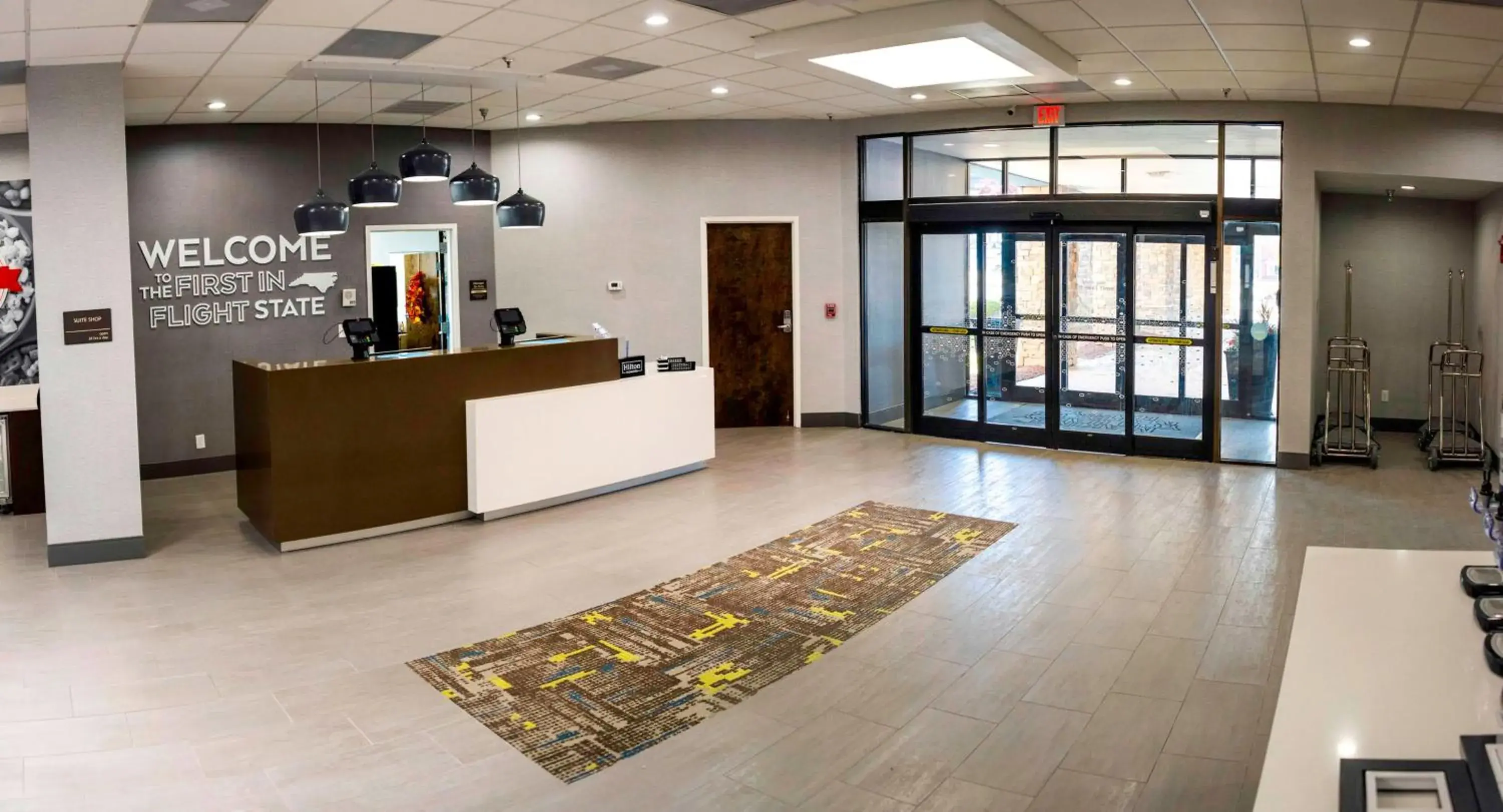 Lobby or reception in Hampton Inn Kinston Lobby or reception in Hampton Inn Kinston