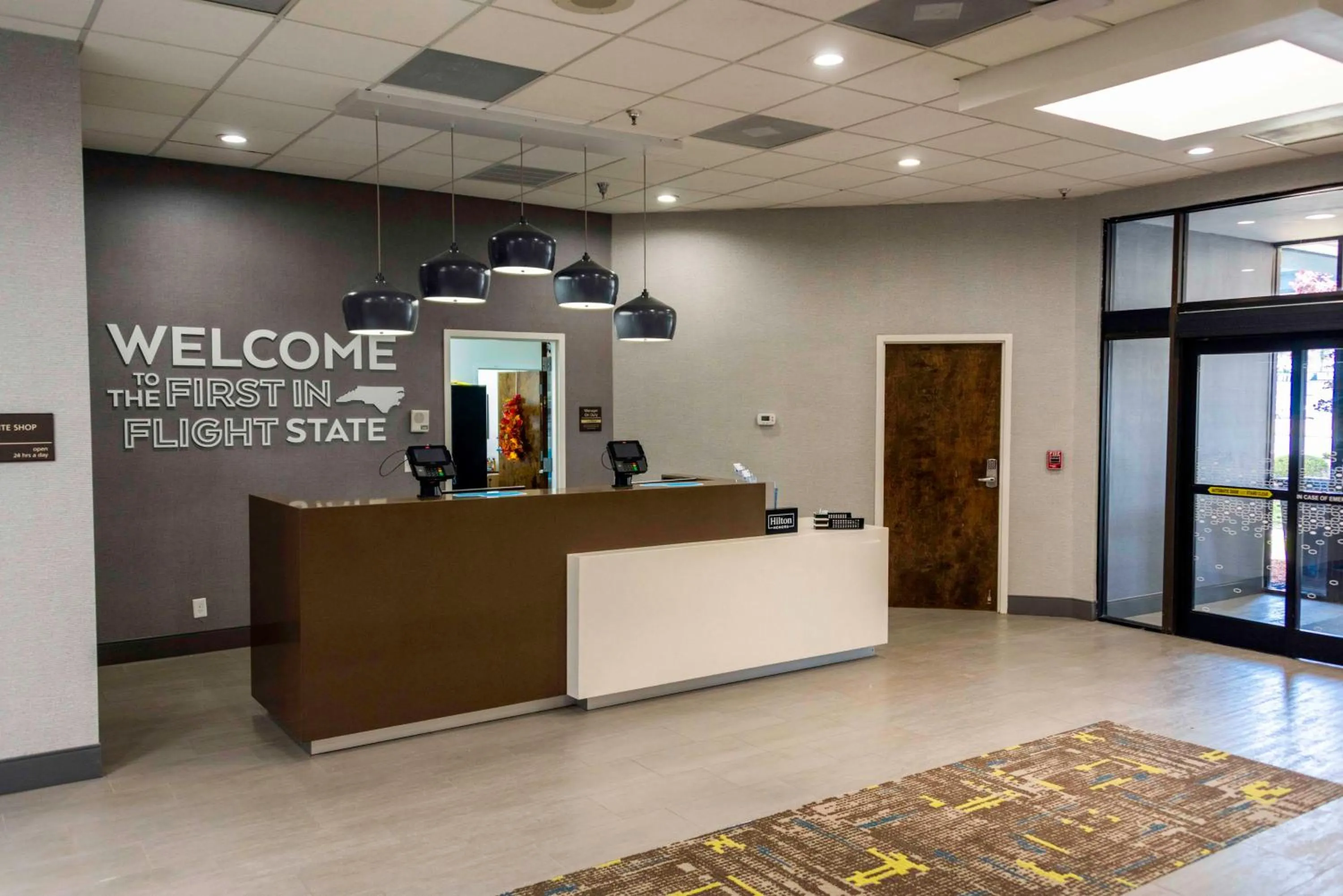 Lobby or reception in Hampton Inn Kinston