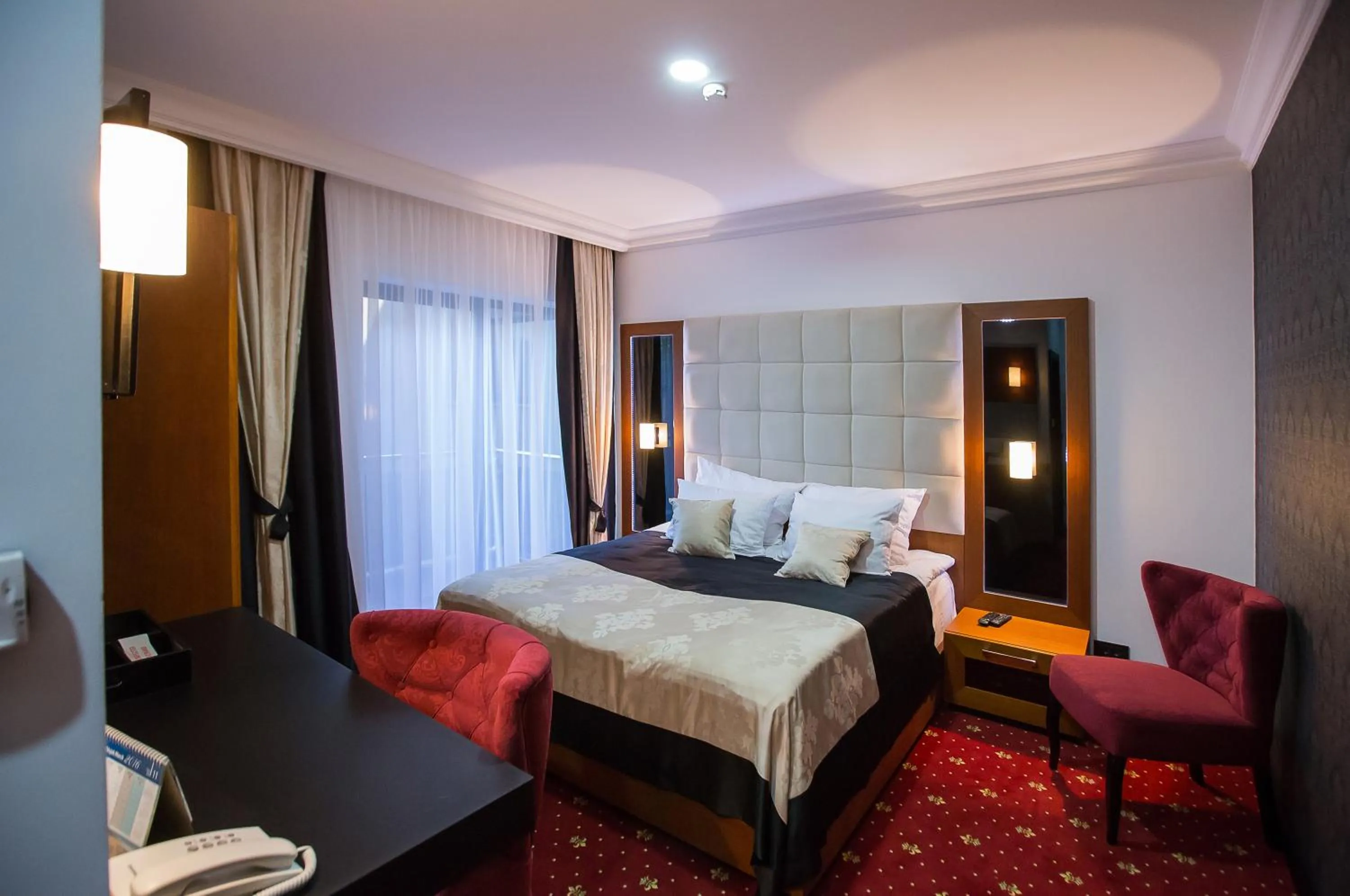 Bed in Hotel Exclusive President