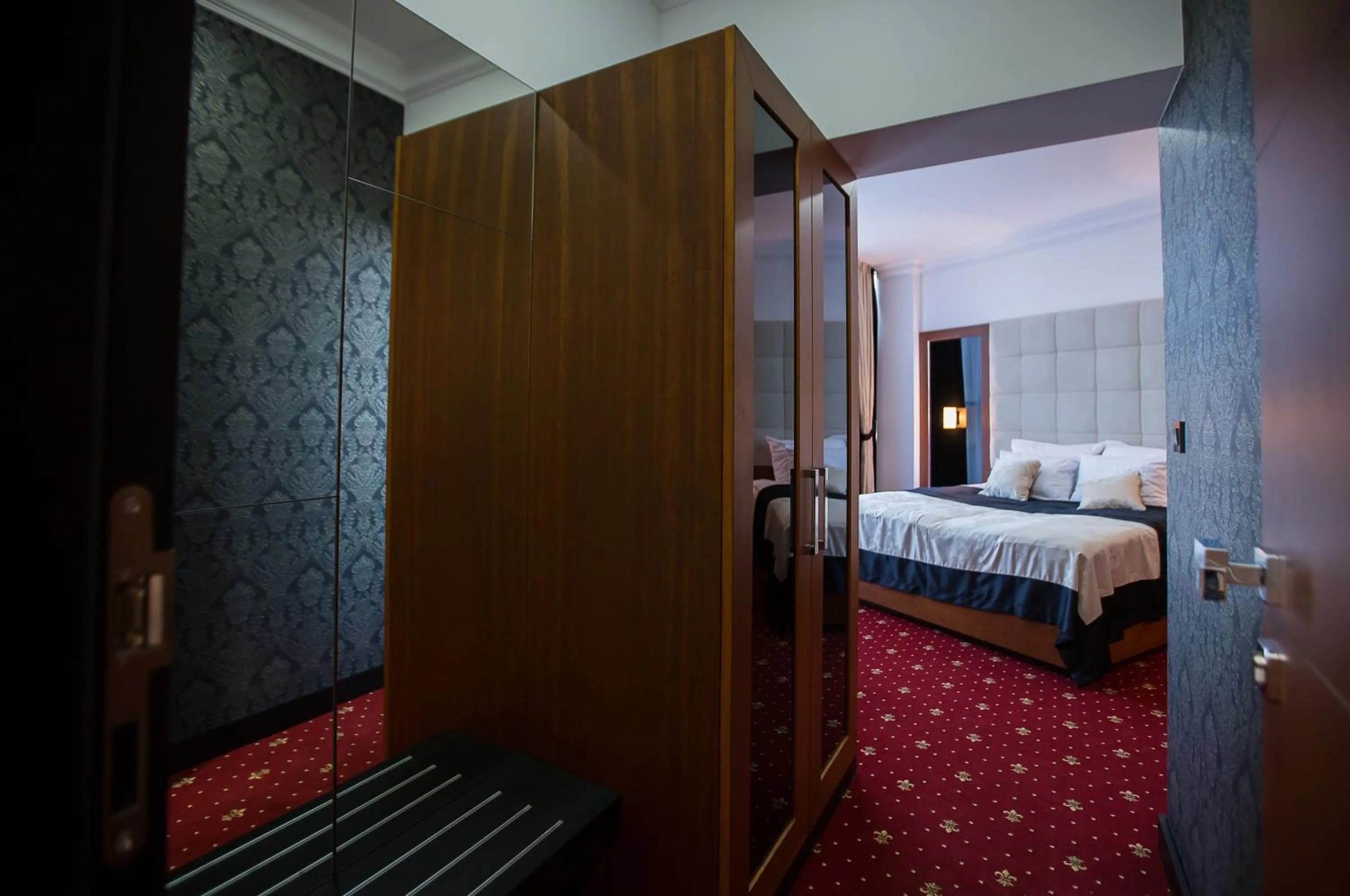 Bed in Hotel Exclusive President