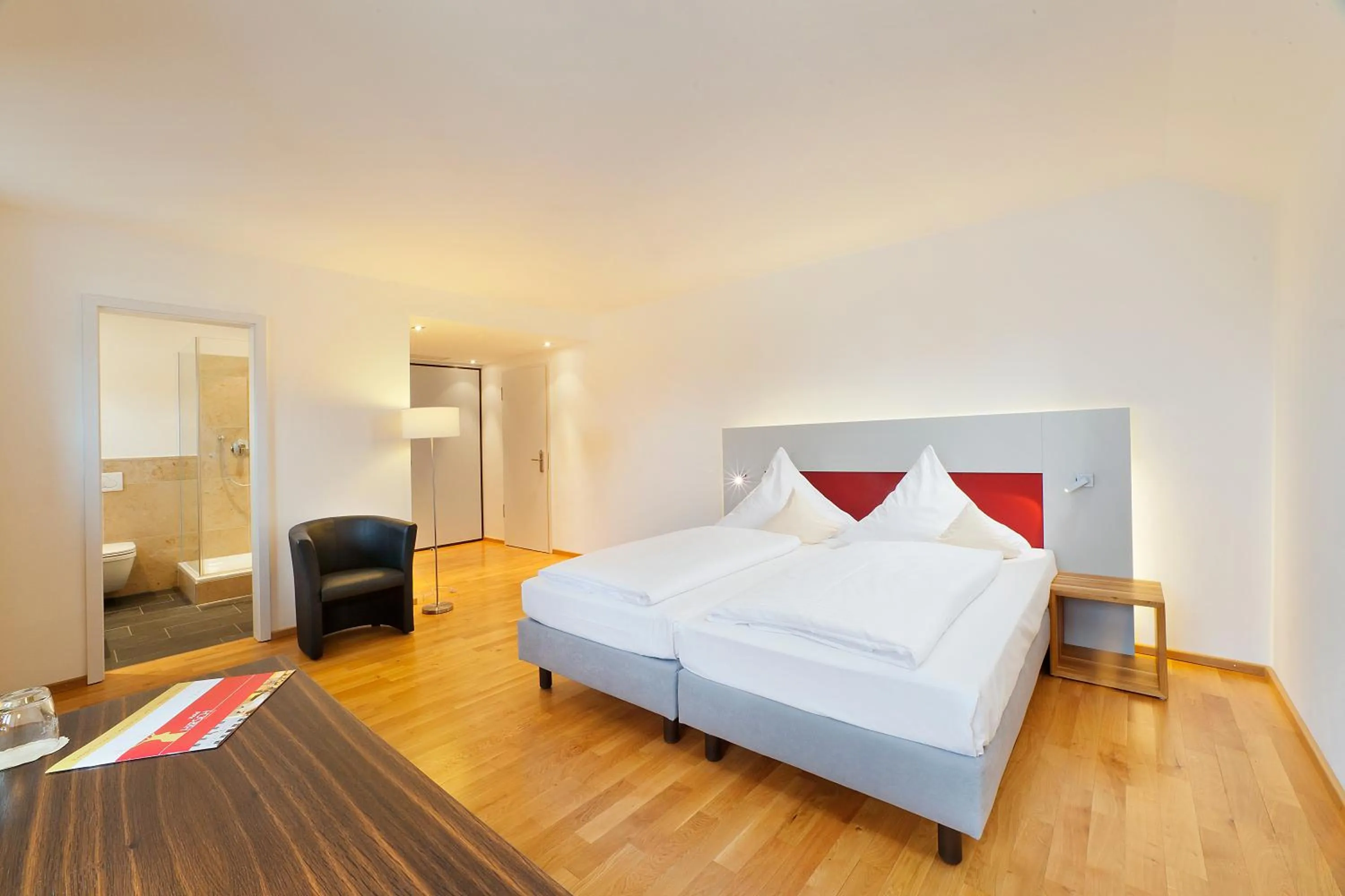 Bedroom, Bed in AKZENT Brauerei Hotel Hirsch