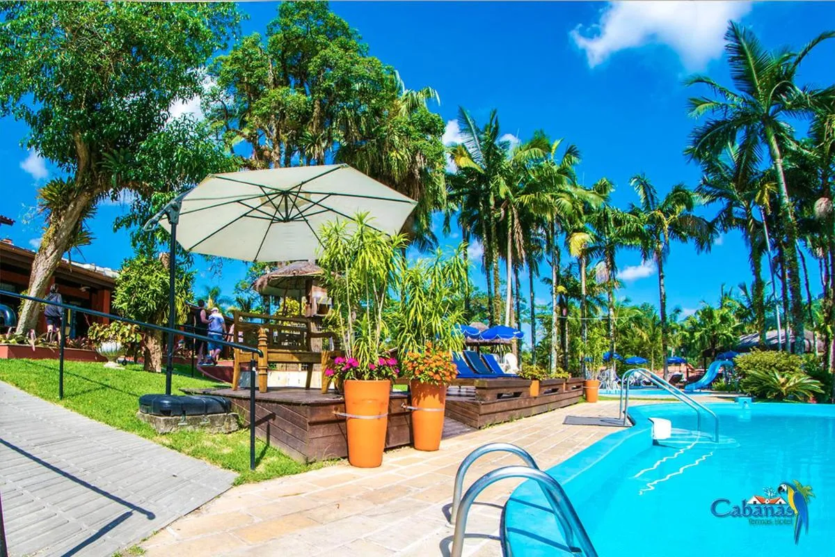 Swimming pool in Cabanas Termas Hotel